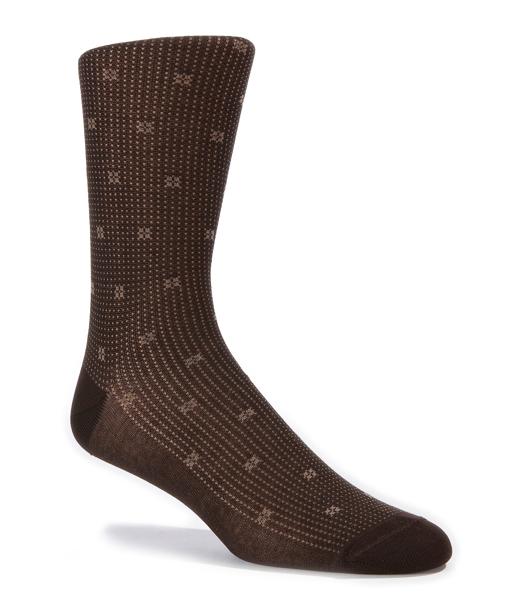 Cremieux Pindot & Square Dress Socks