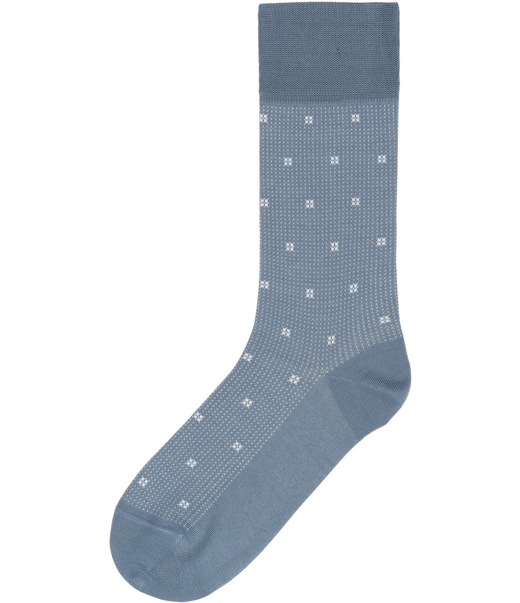 Cremieux Pindot/Square Pattern Dress Socks