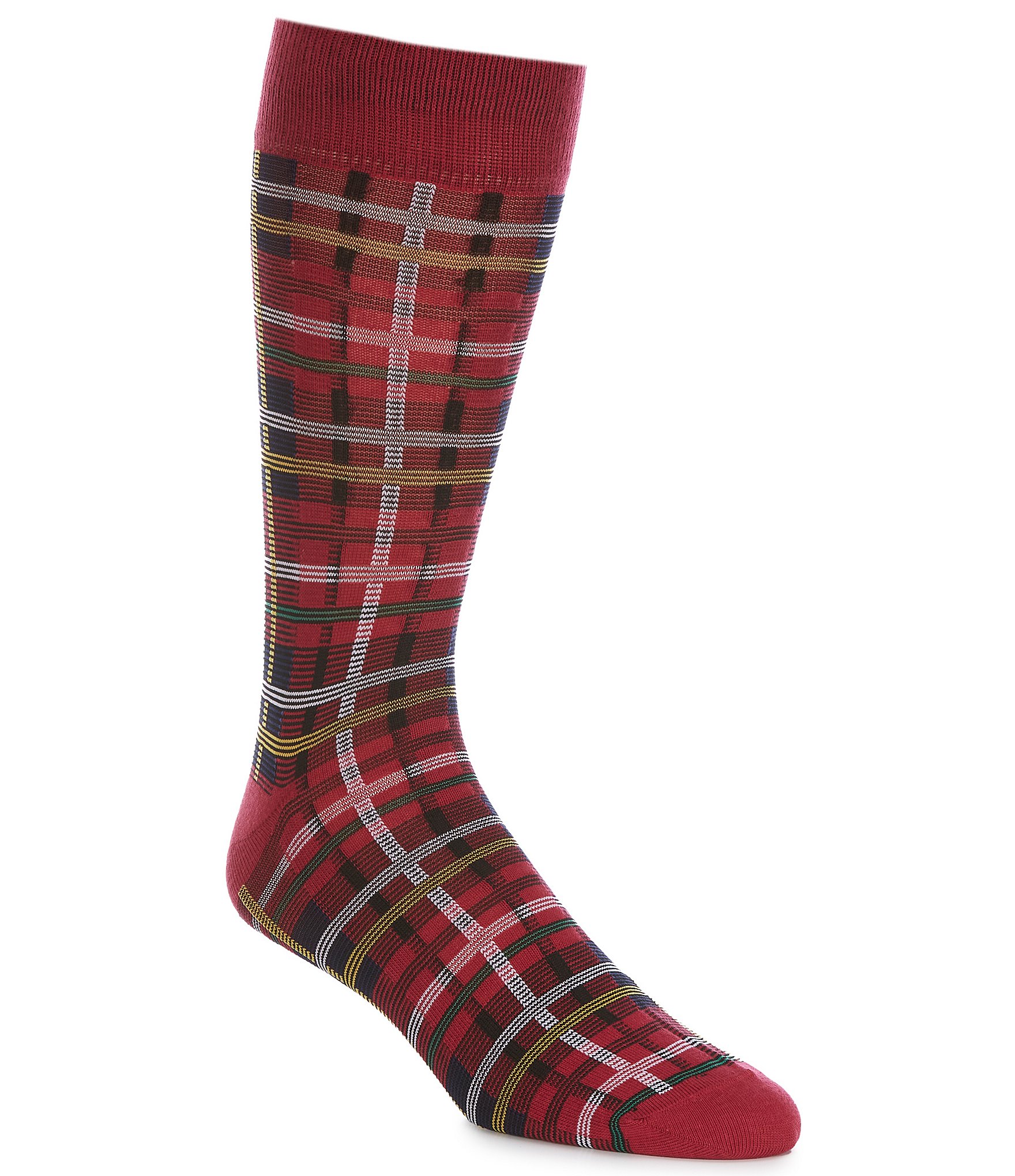 Cremieux Plaid Crew Dress Socks | Dillard's