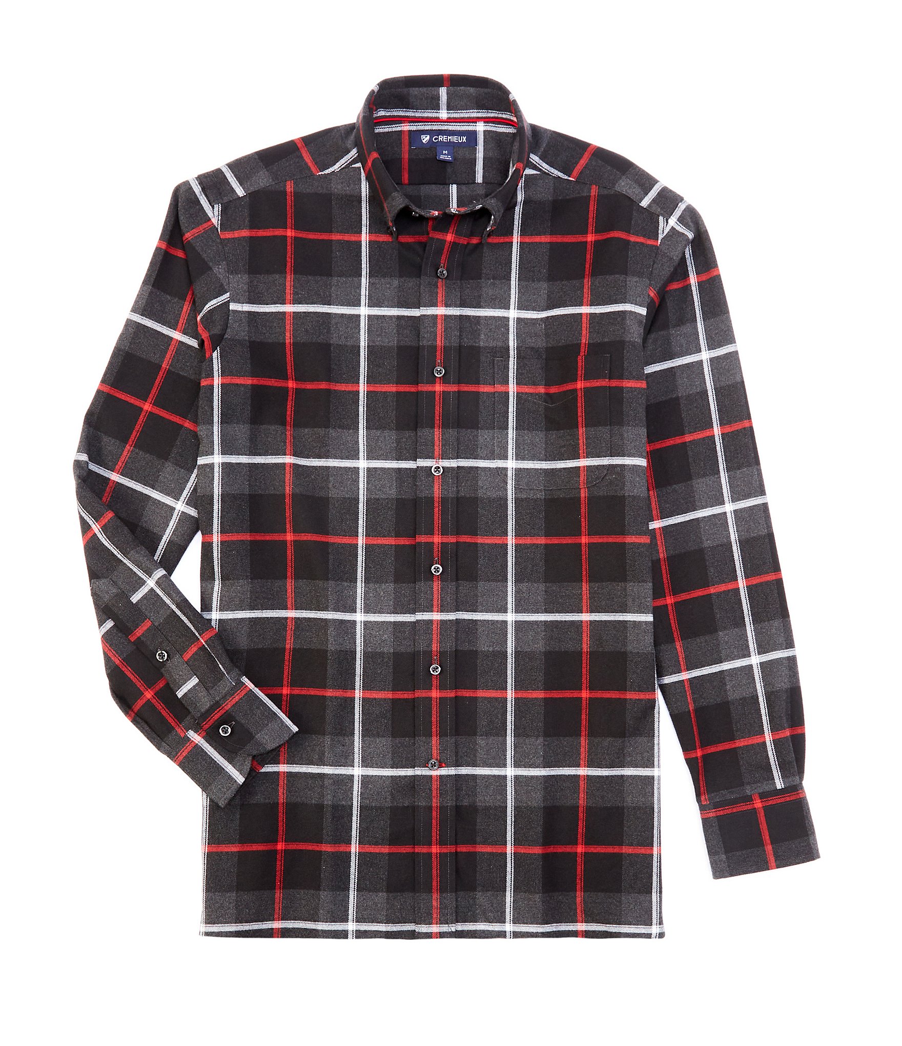 Cremieux Plaid Long-Sleeve Flannel Shirt | Dillard's
