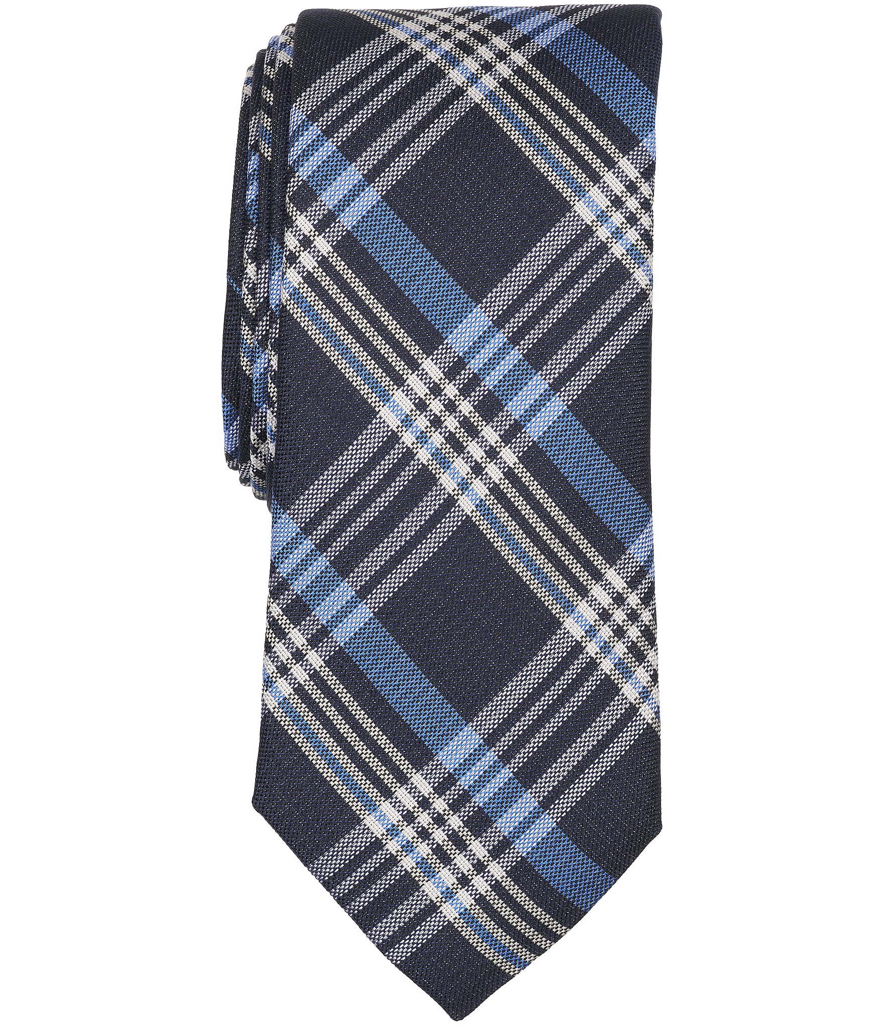 Cremieux Plaid Traditional Silk Tie