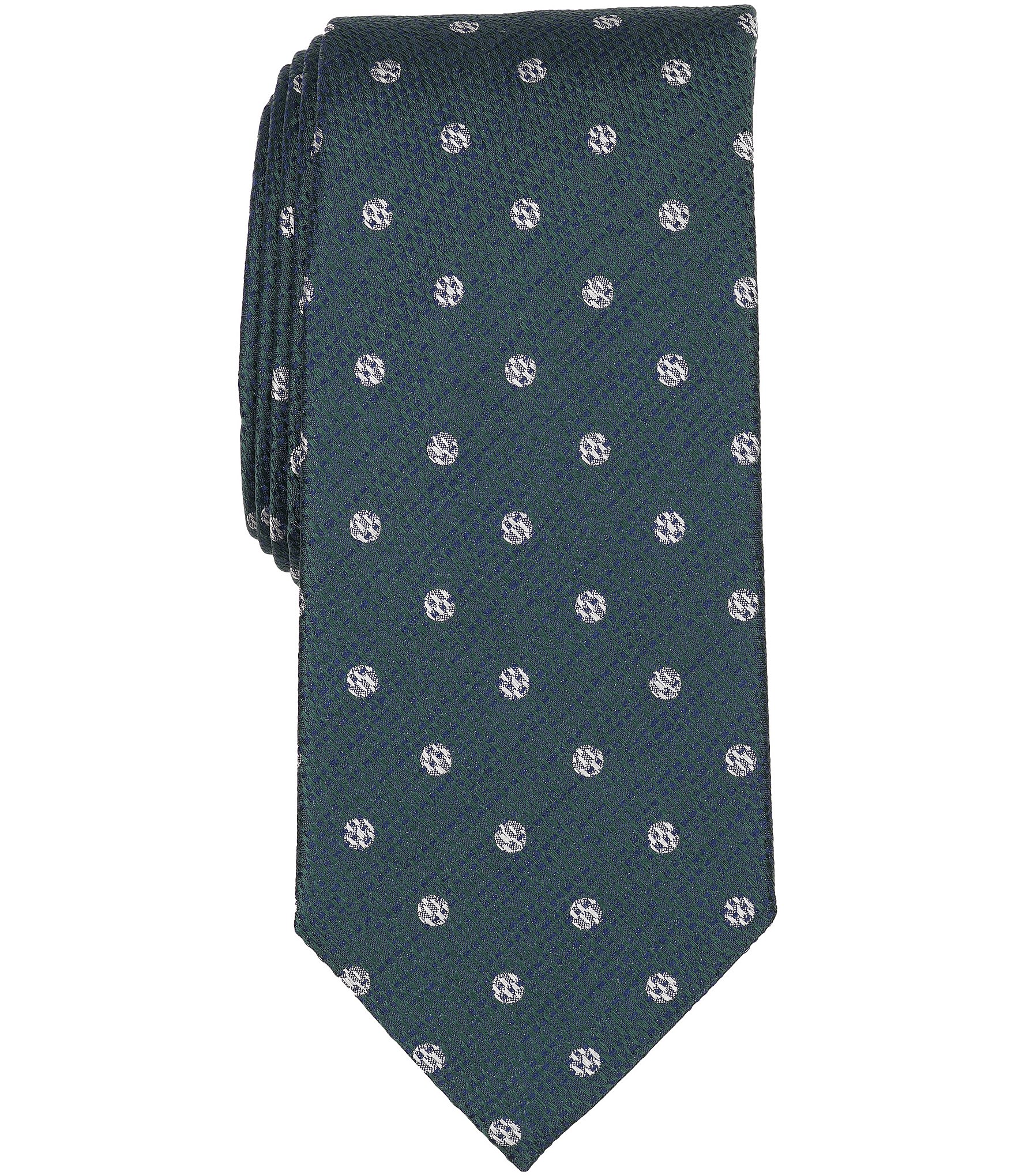 Cremieux Polka Dot Traditional Silk Tie