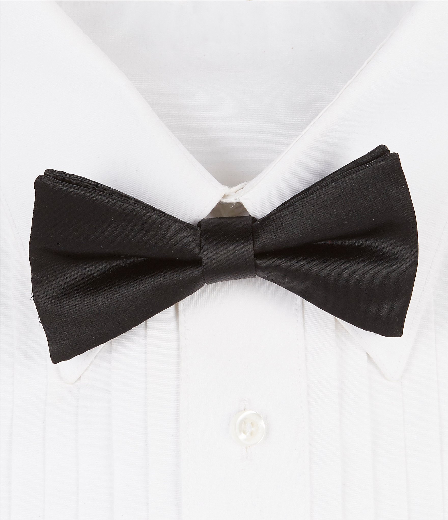 Cremieux Pre-tied Silk Bow Tie