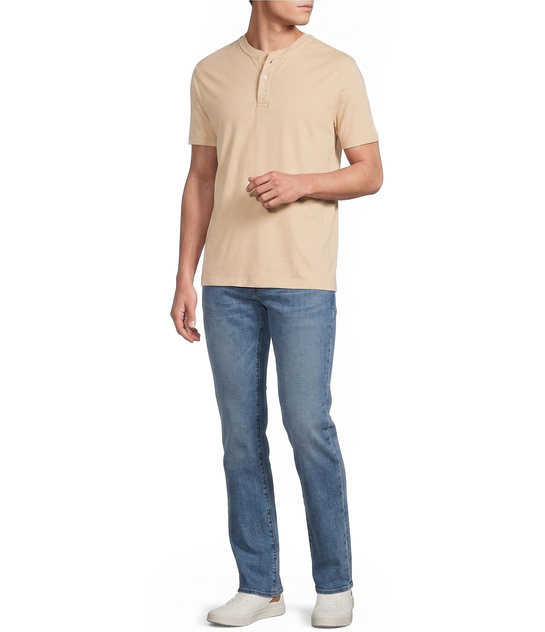 Cremieux Premium Denim Slim Fit Grey Stretch Jeans