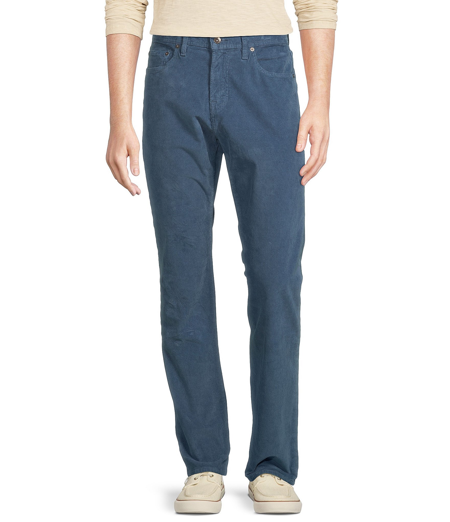 Cremieux Premium Denim Straight-Fit Stretch Corduroy Pants | Dillard's