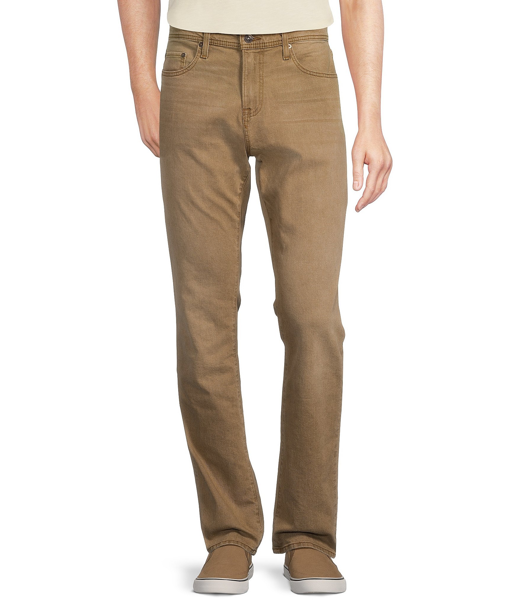 Cremieux Premium Denim Stretch Frappe Straight Fit Jeans | Dillard's