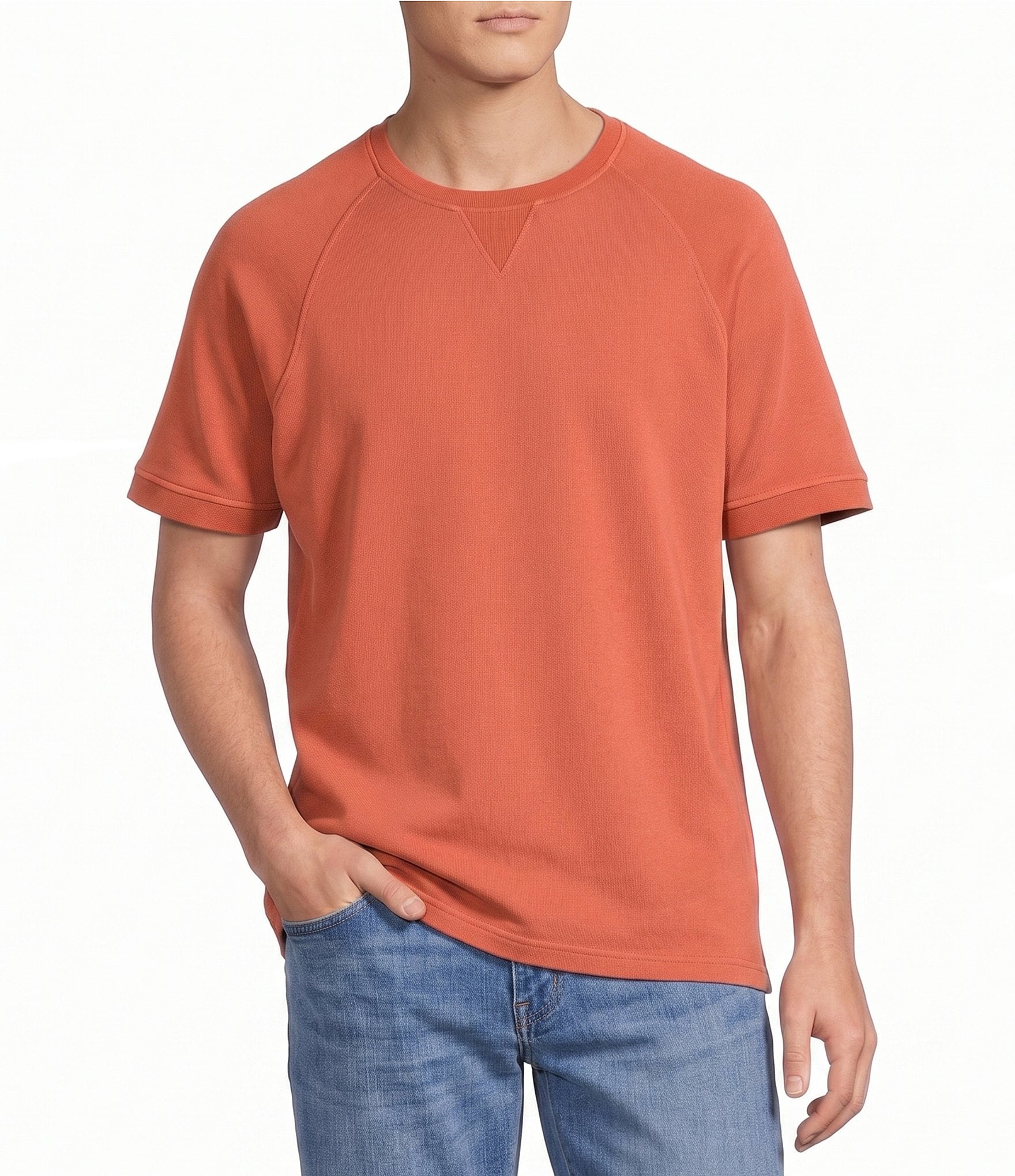 Cremieux Premium Solid French Terry Short Sleeve T-Shirt