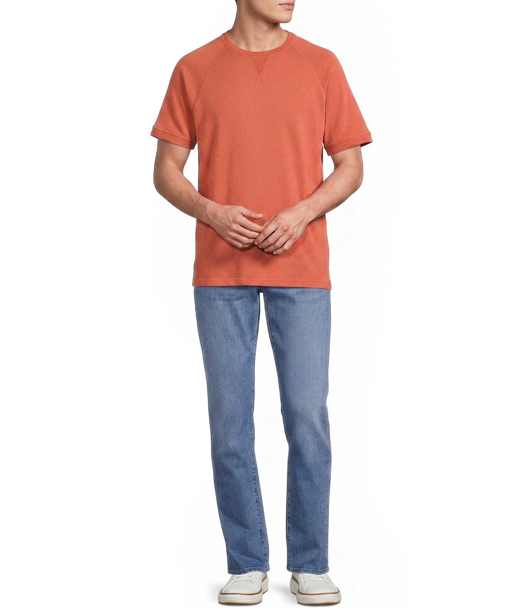 Cremieux Premium Solid French Terry Short Sleeve T-Shirt