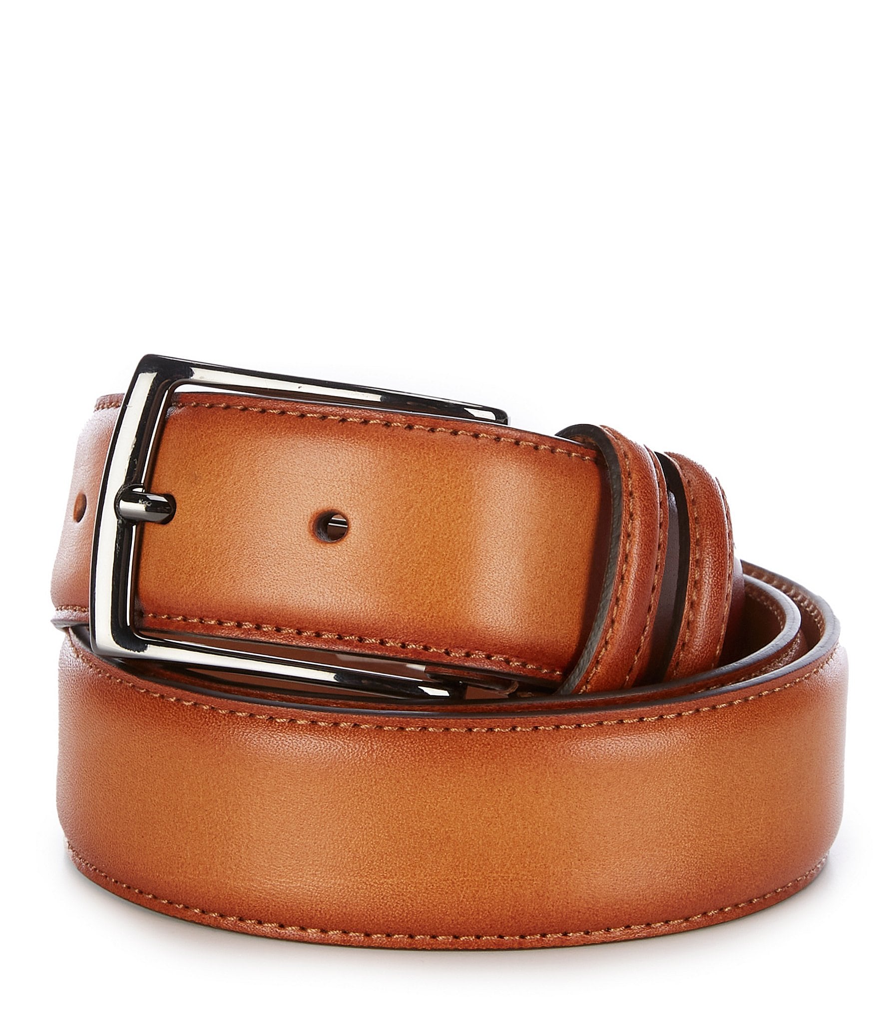 Torino Leather Brown Belt in Pittsburgh — Heinz Healey's Men's Apparel
