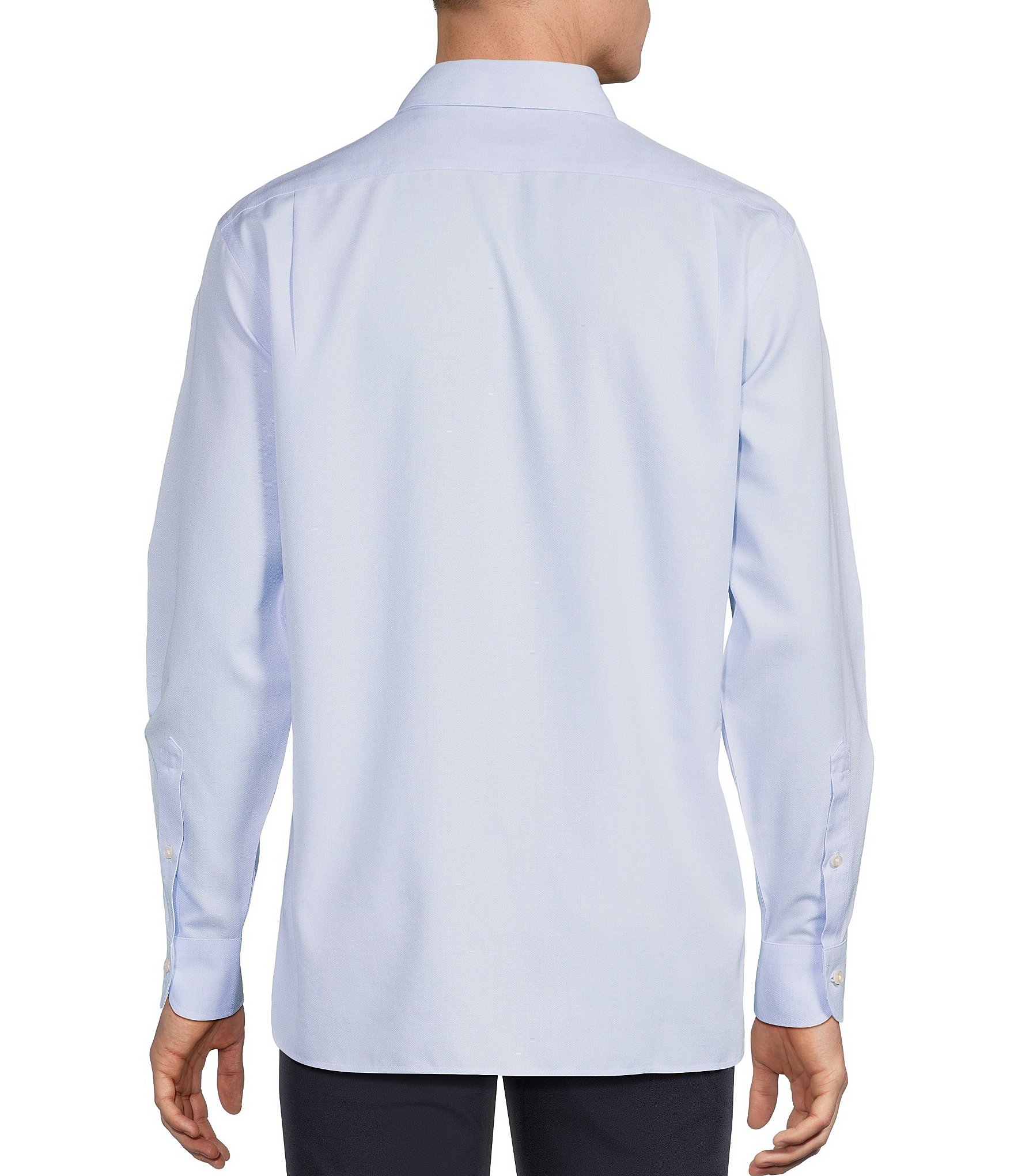 Cremieux Signature Label The Icon Solid Long Sleeve Woven Shirt