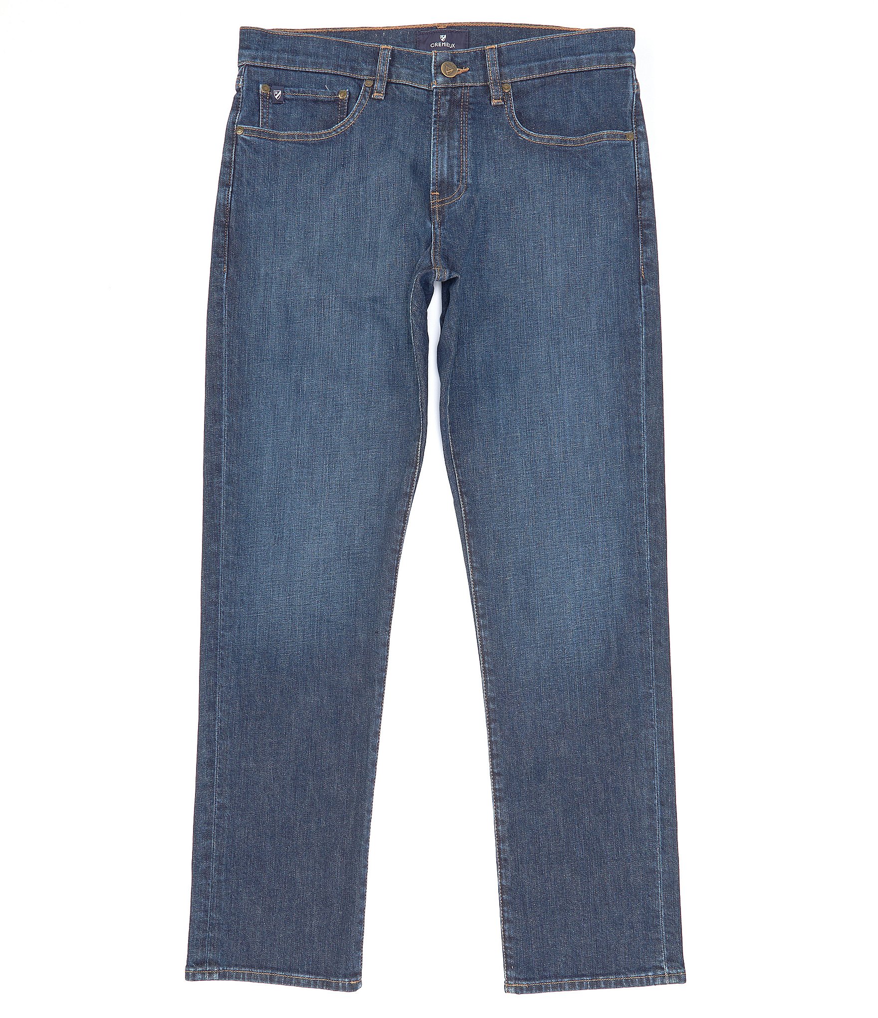 Cremieux Soho Slim-Fit Dark Wash Stretch Denim Jeans | Dillard's