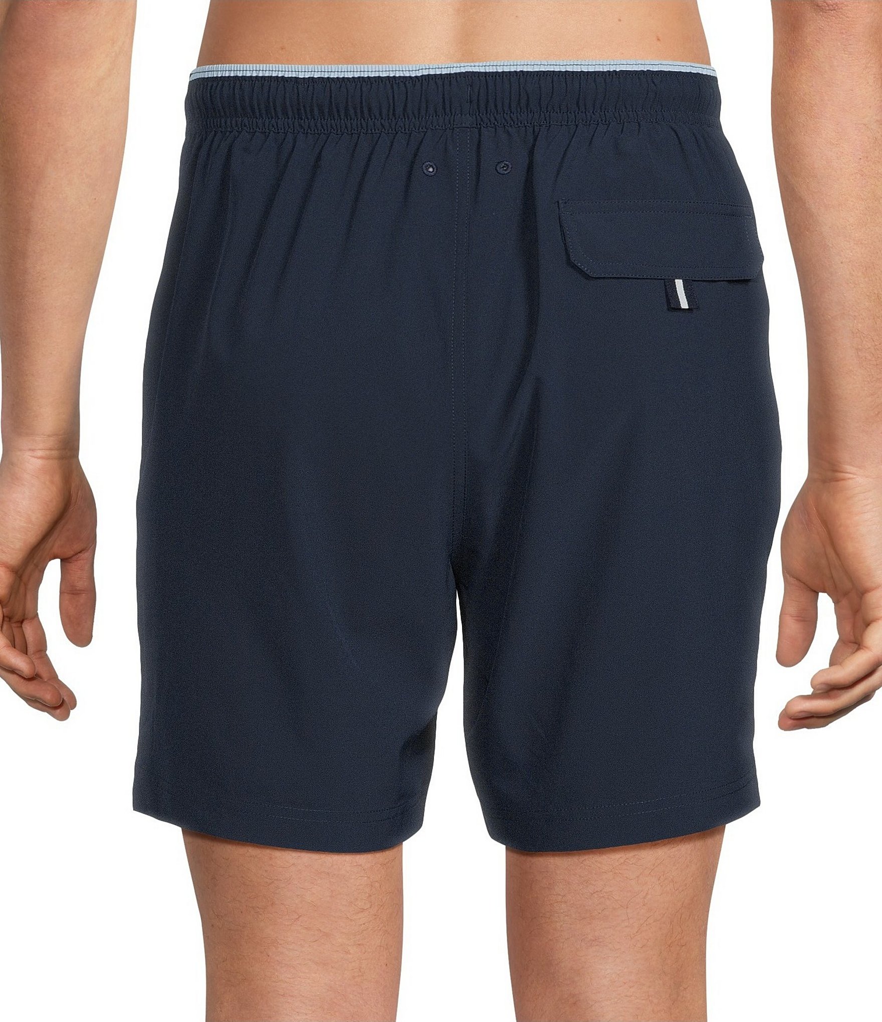 Cremieux Solid 6#double; Inseam Swim Trunks