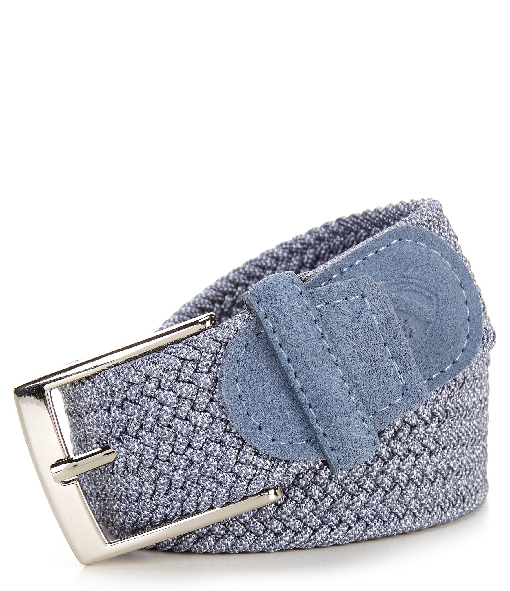 Cremieux Solid Braided Stretch Belt