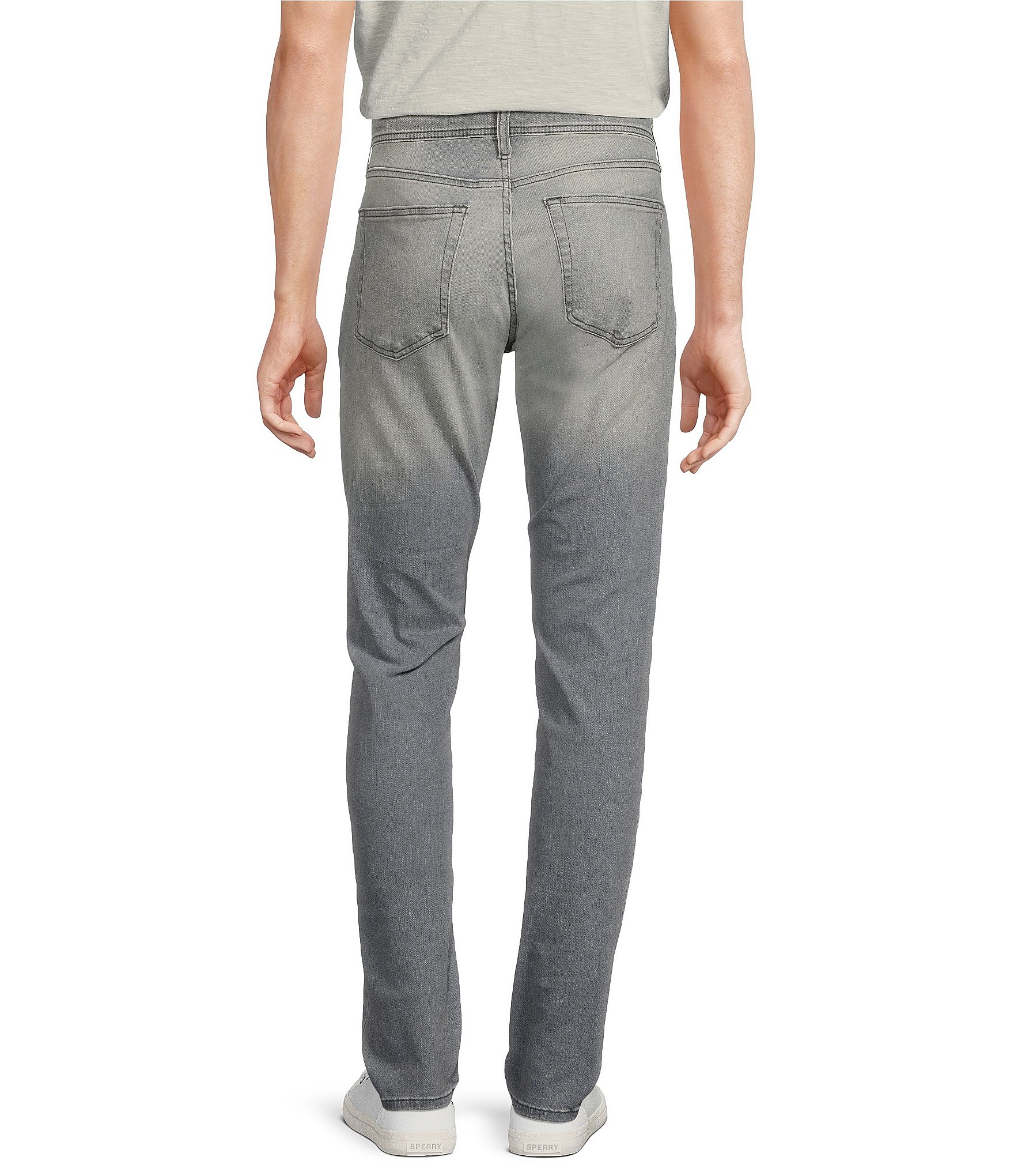 Cremieux Stretch Straight Fit Grey Jeans