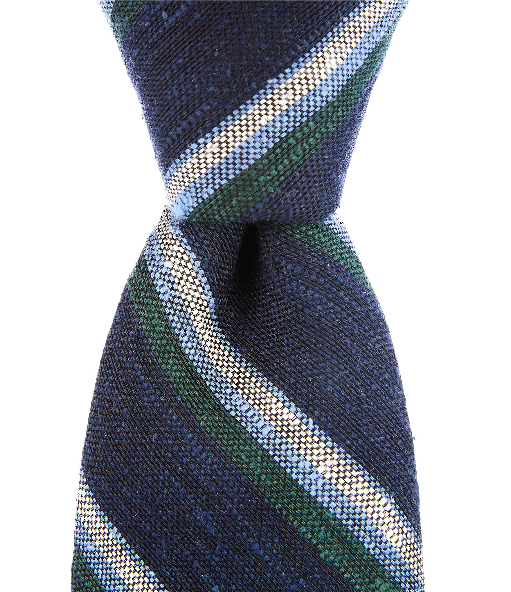 Cremieux Textured Stripe Traditional Silk Tie