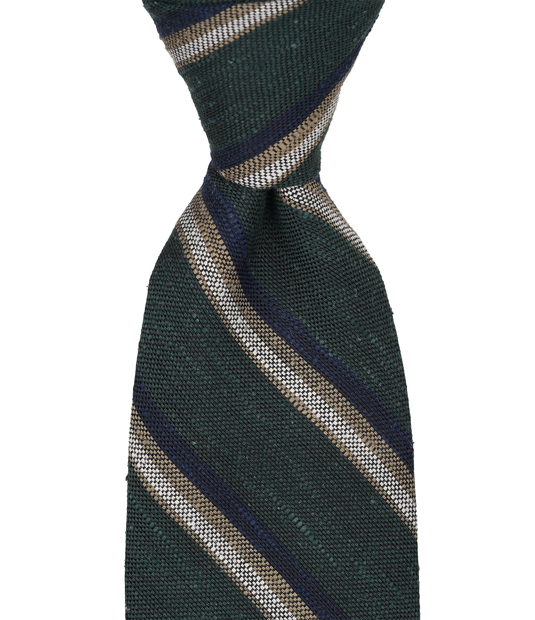 Cremieux Textured Stripe Traditional Silk Tie
