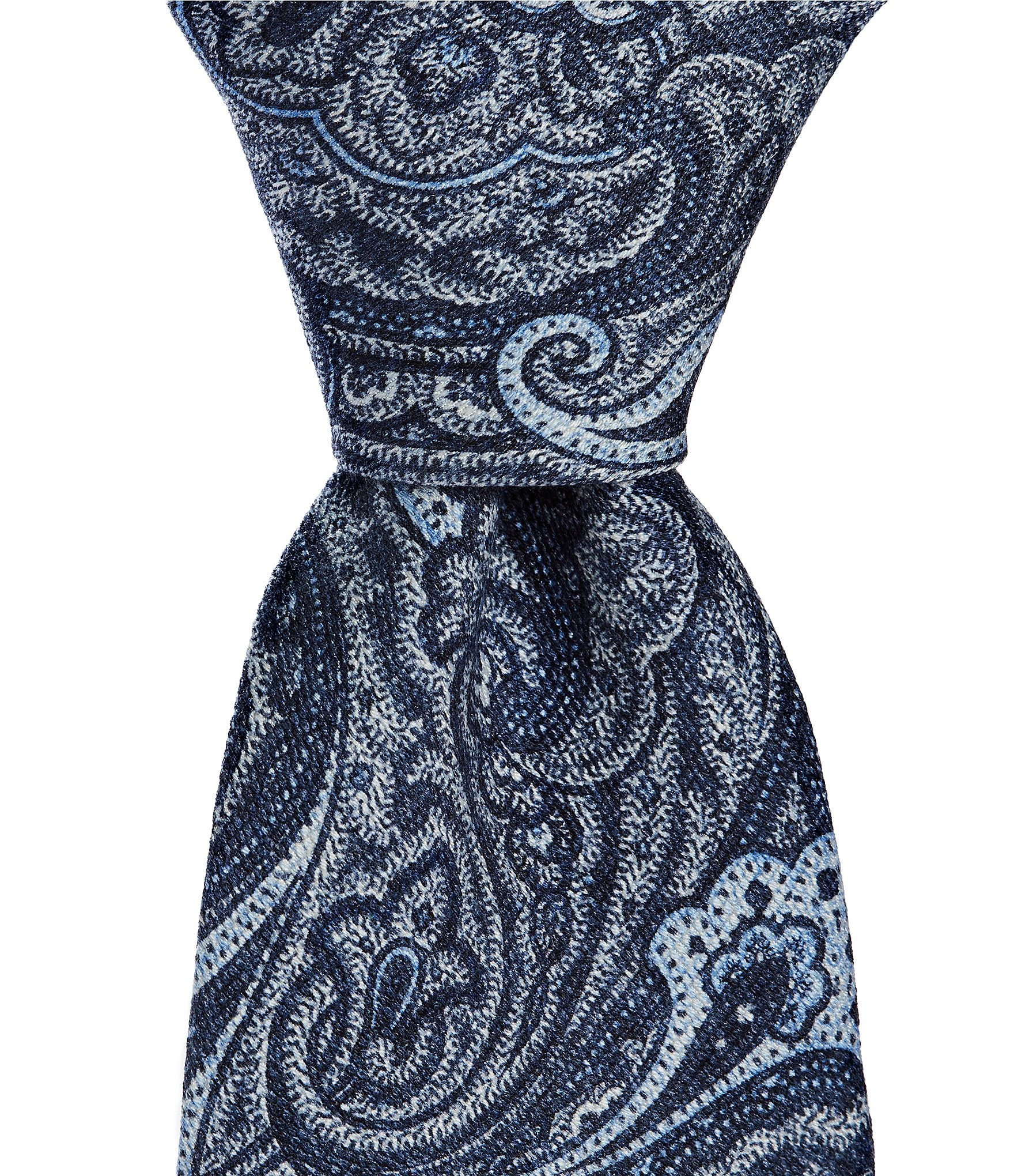 Cremieux Trinity Paisley Print 2 3/4#double; Silk Tie