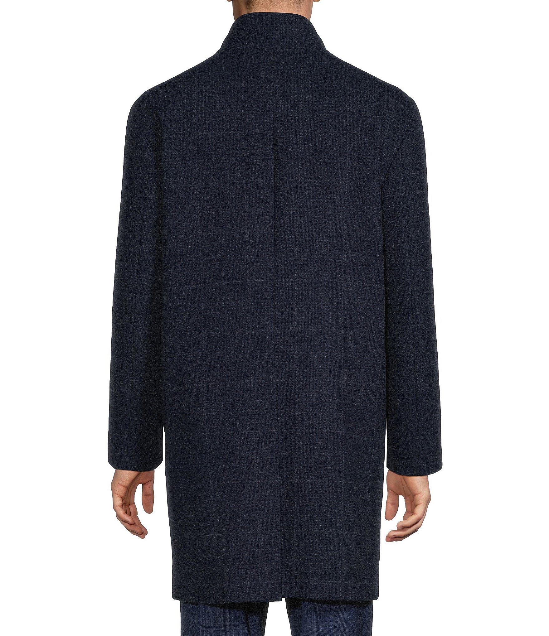 Cremieux Wilson Classic Fit Plaid Topcoat