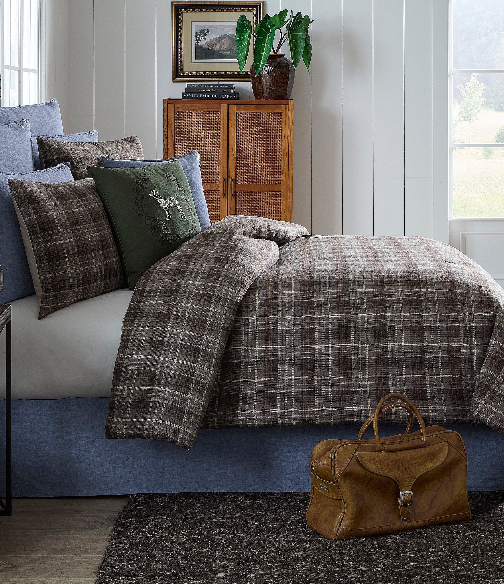 Cremieux Woodson Plaid Comforter Mini Set