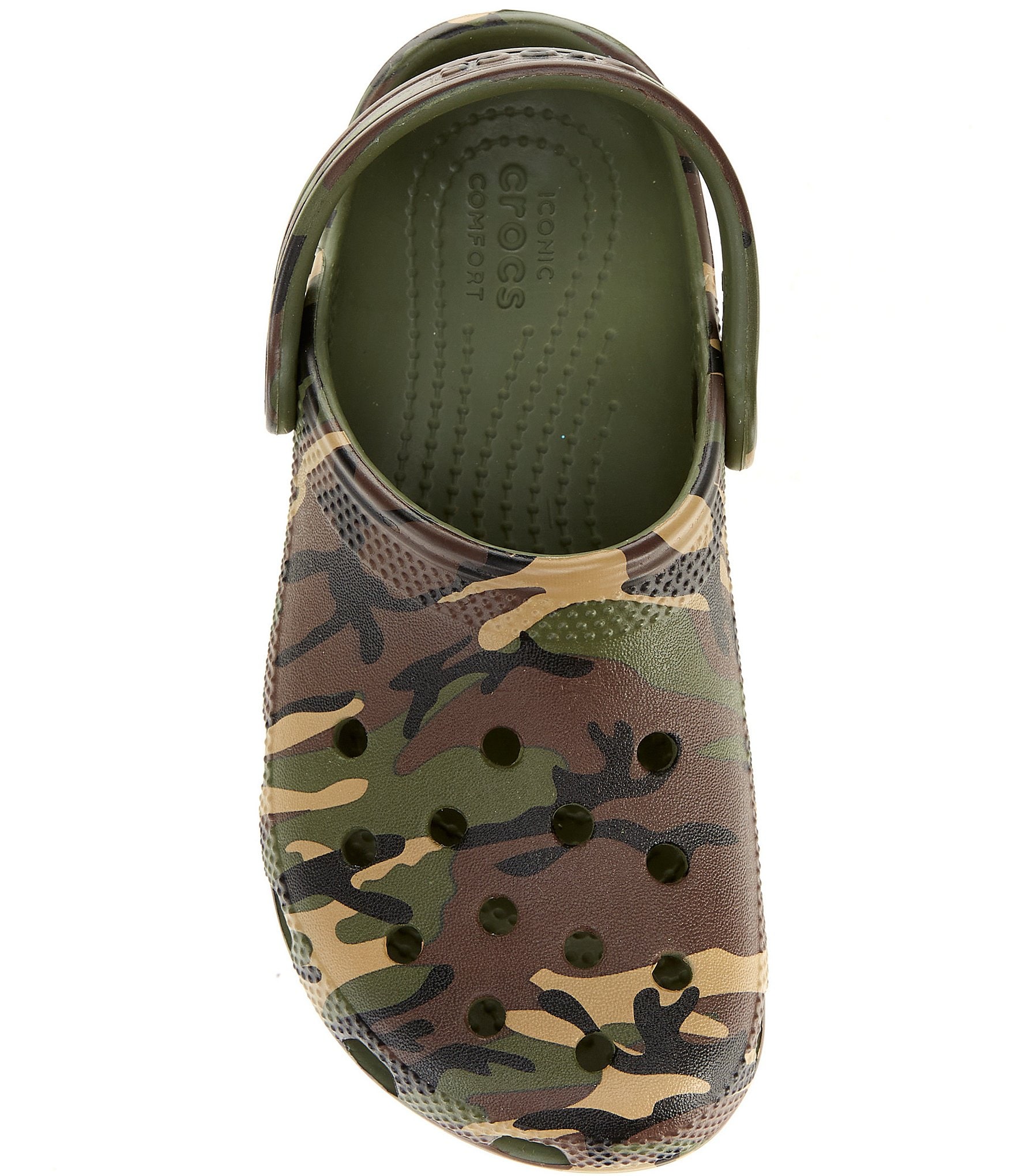 Crocs Boys' Classic Camouflage Clogs (Youth)
