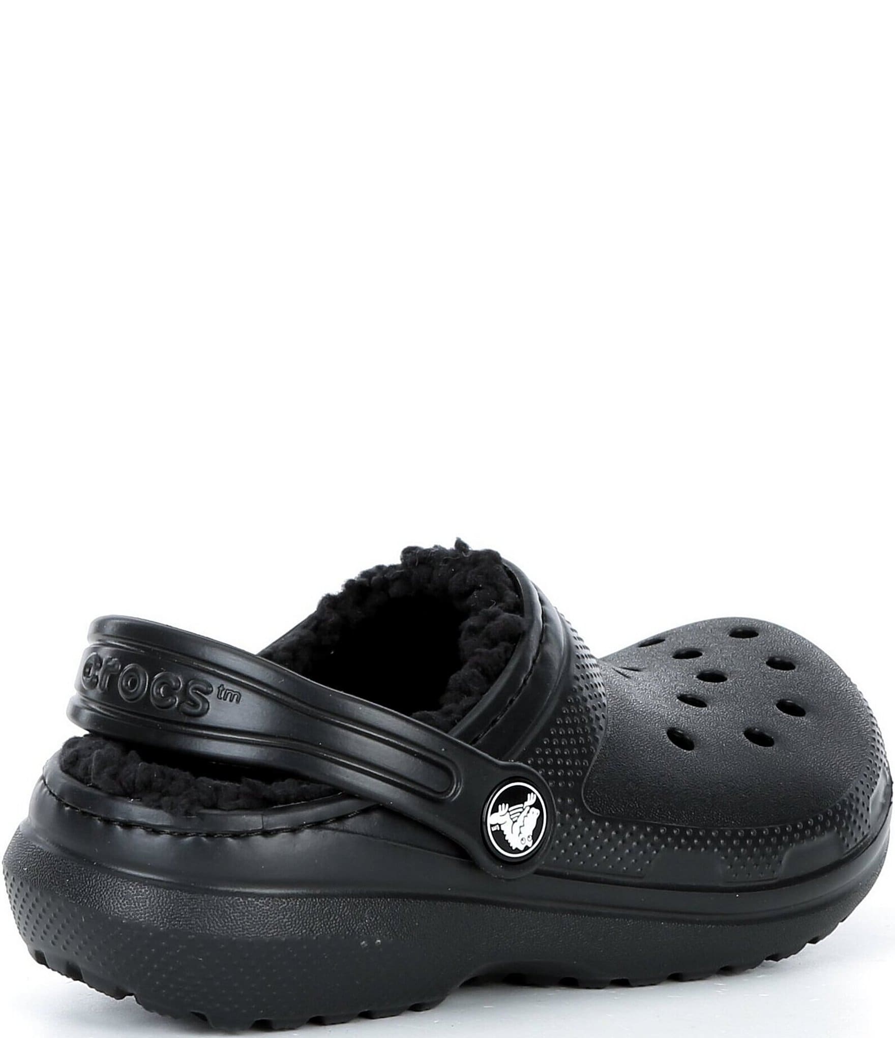 Crocs Kids' Classic Fur Lined Clogs (Toddler)