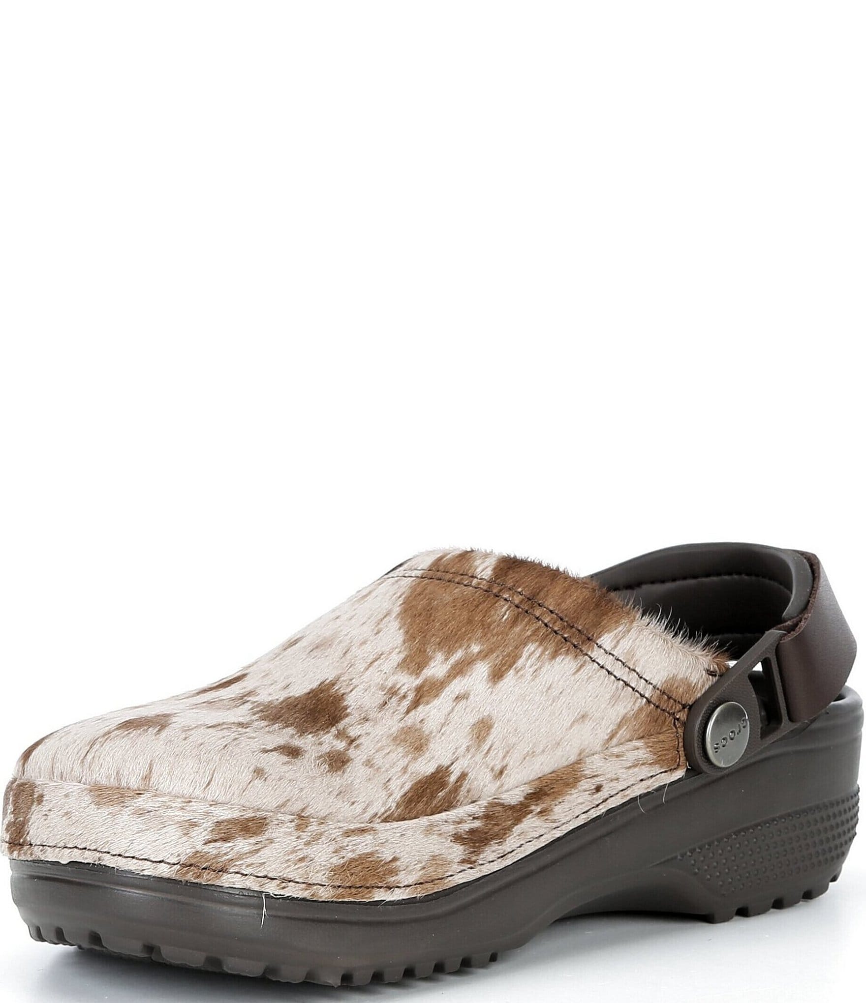 Crocs Women's Classic Crafted Pony Hair Clogs