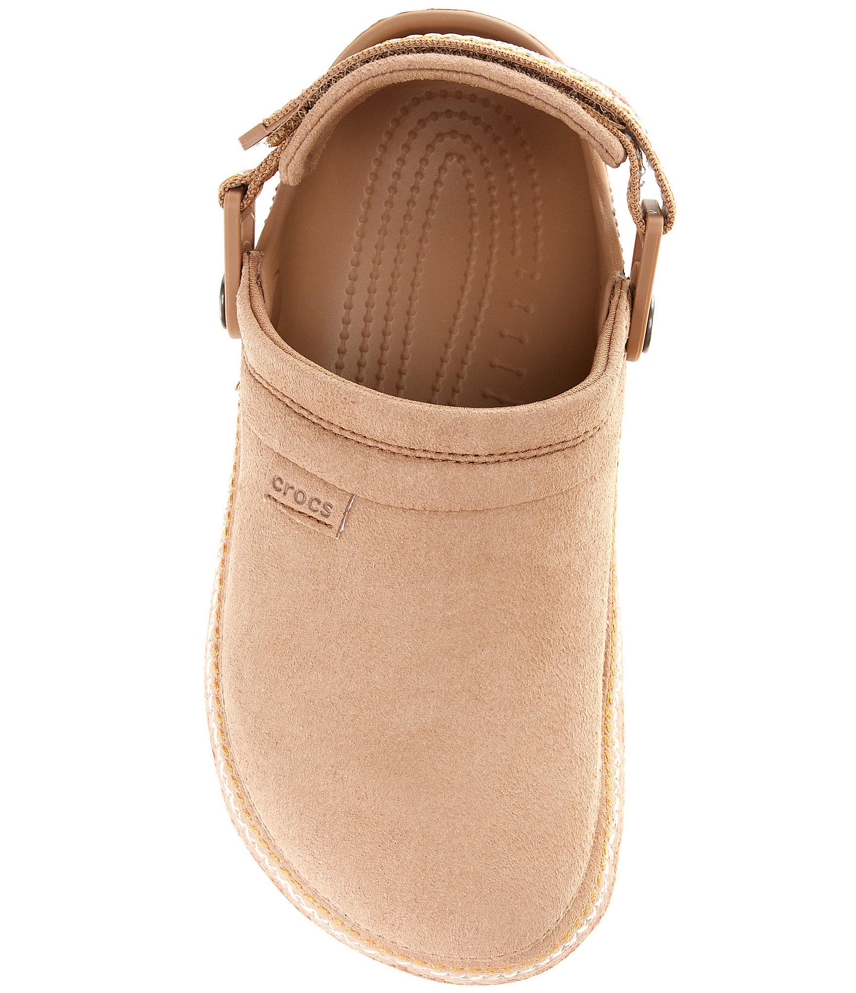 Crocs Women's Crafted Vegan Suede Stitch Clogs