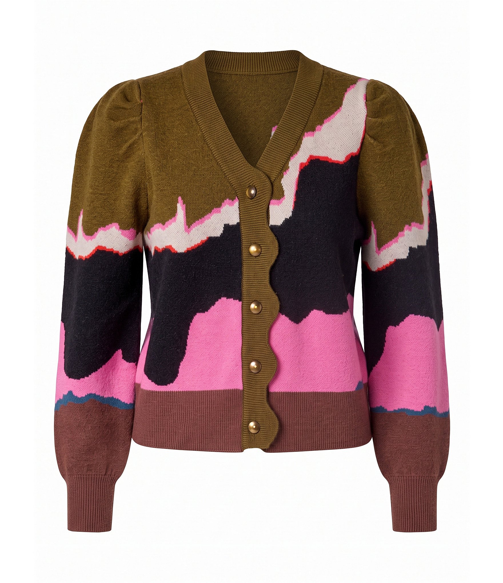 CROSBY by Mollie Burch Abstract Burch Jude Cardigan