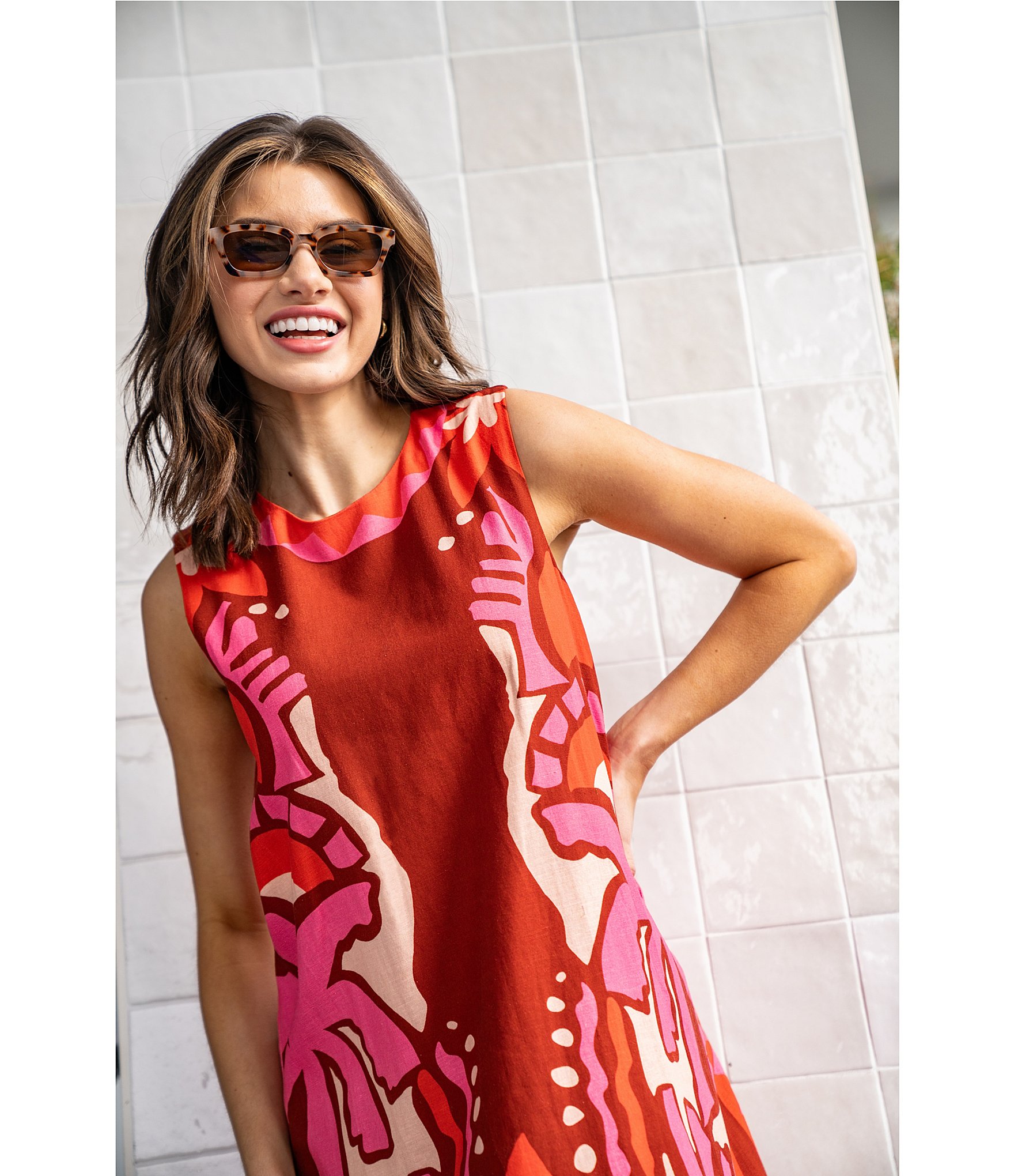 CROSBY by Mollie Burch Owens Shift Dress
