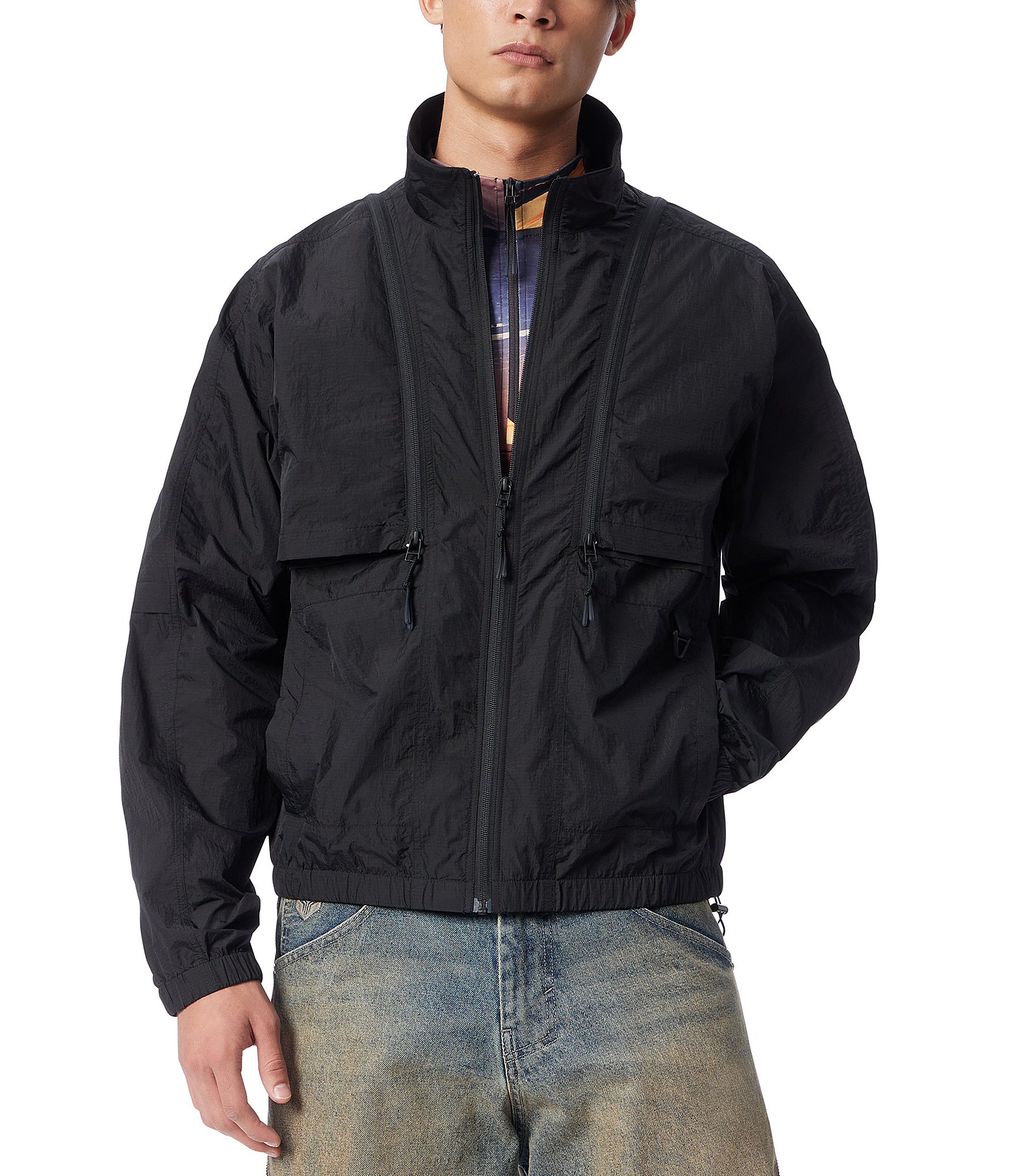 Double-Face Cropped Jacket in Jackets & Outerwear | Vince