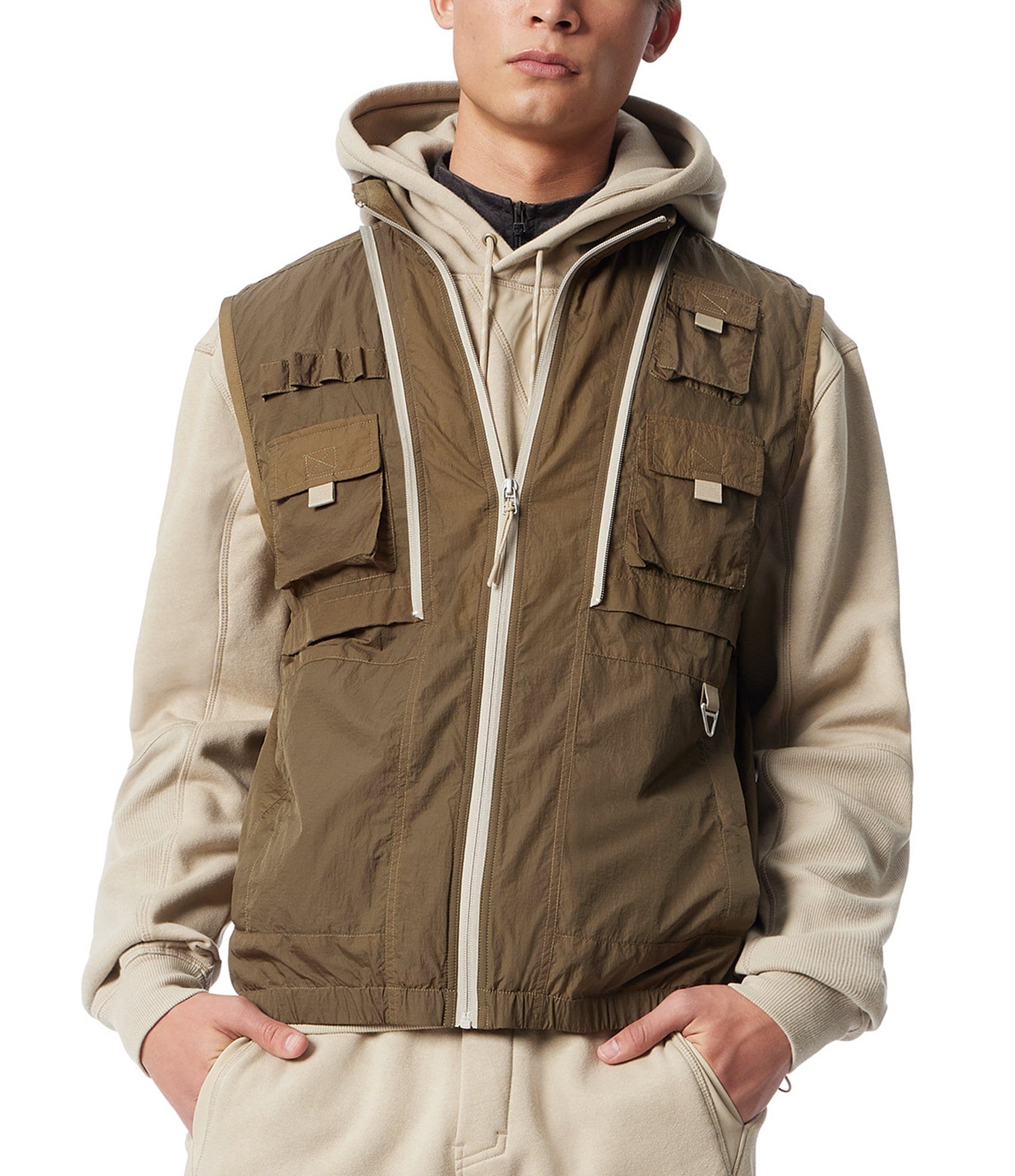 WHIMSY cross zip jacket カーキ/XL $_12.JPG?set_id=880000500F