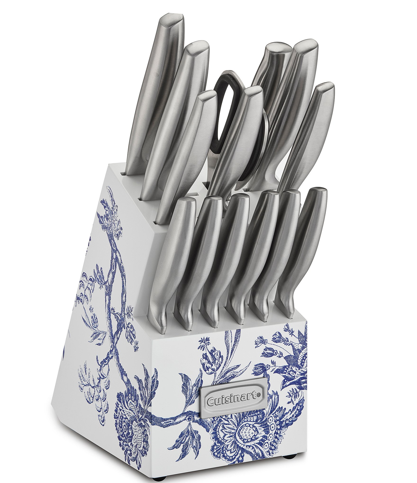 Cuisinart Caskata 15 Piece German Stainless Steel Cutlery Block Set Hamilton Place 1469