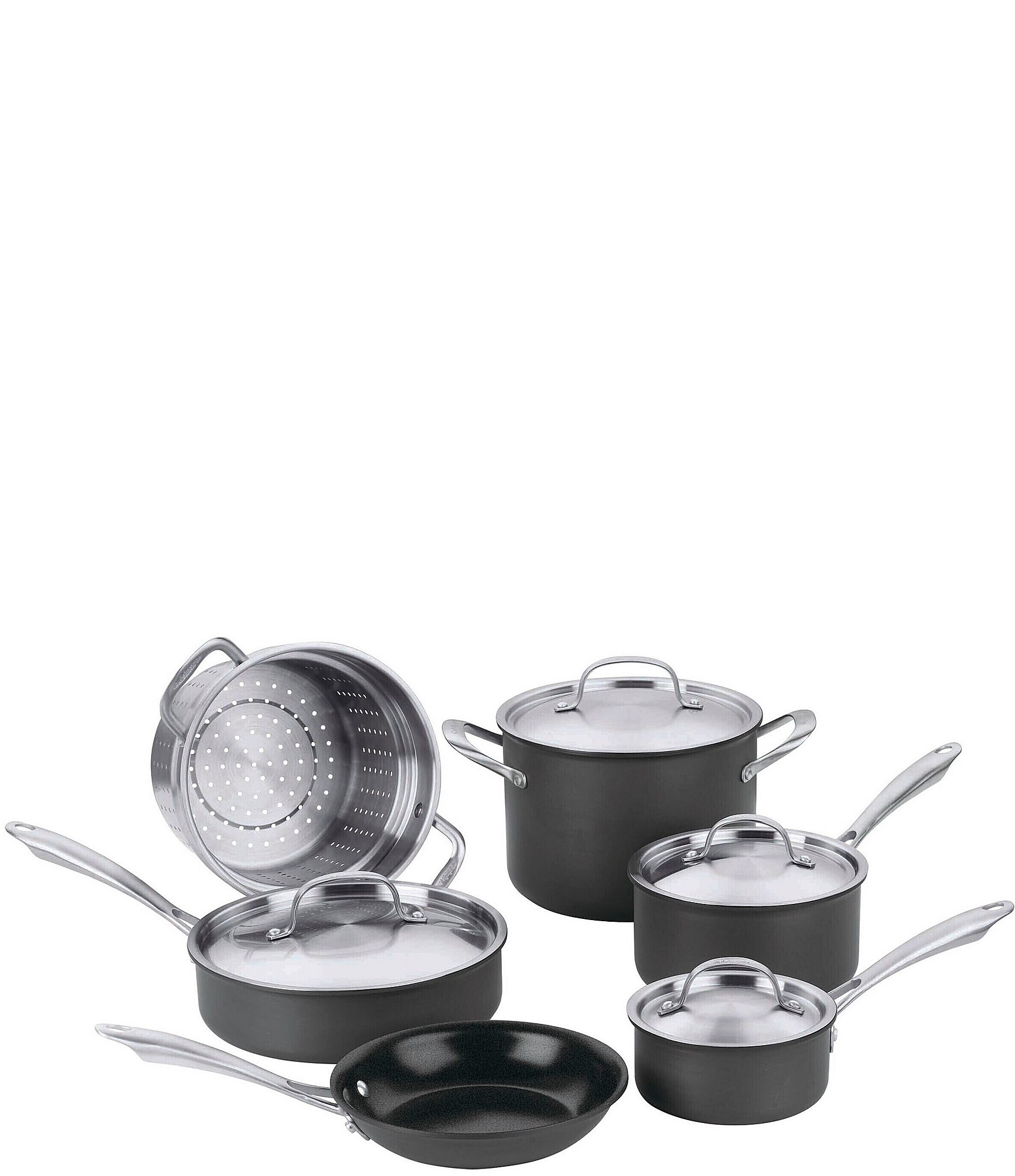 Cuisinart 3qt nonstick anodized Saucepan with glass cover