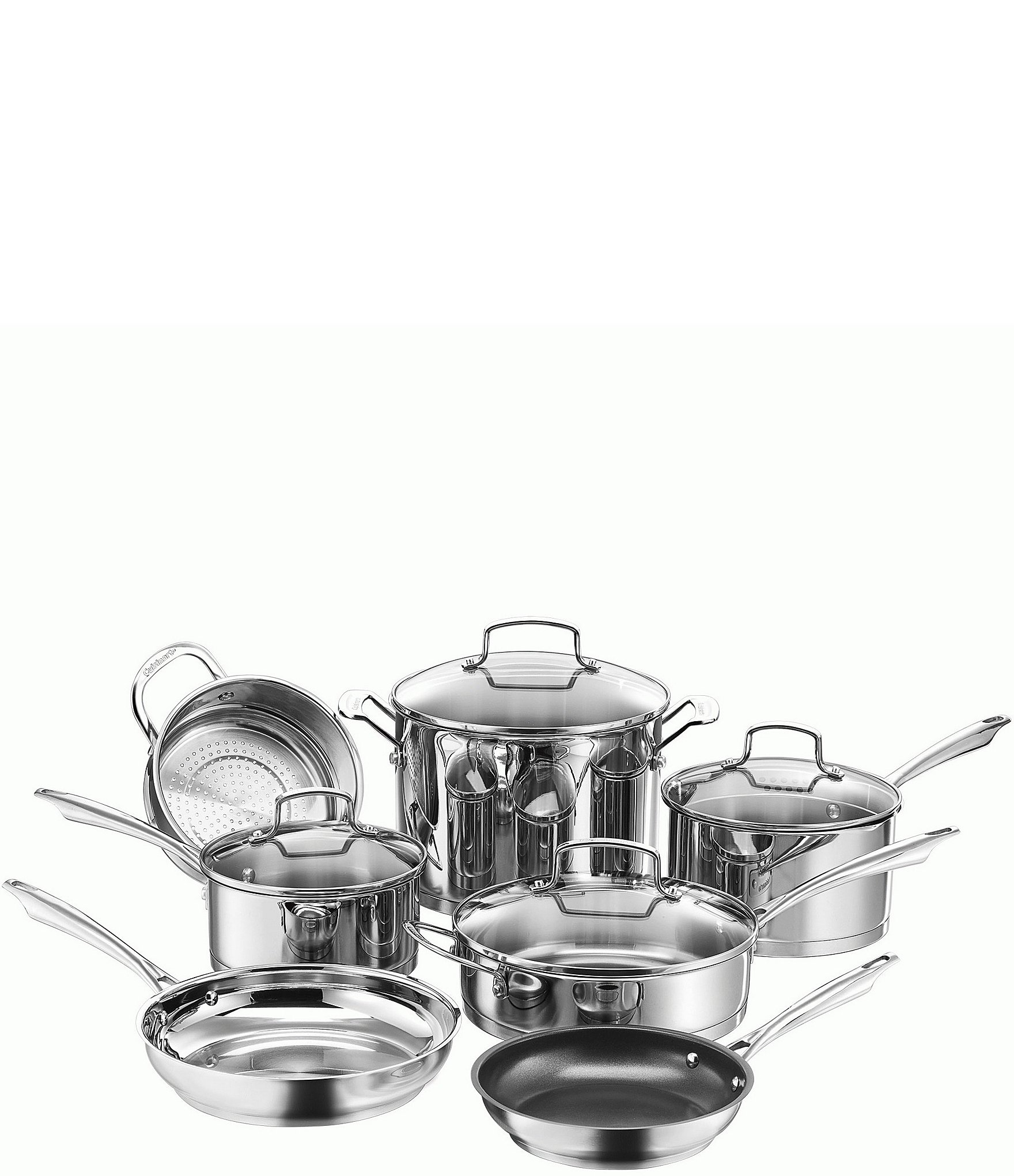 Cuisinart Chef's Classic Stainless Steel 11-Piece Cookware Set