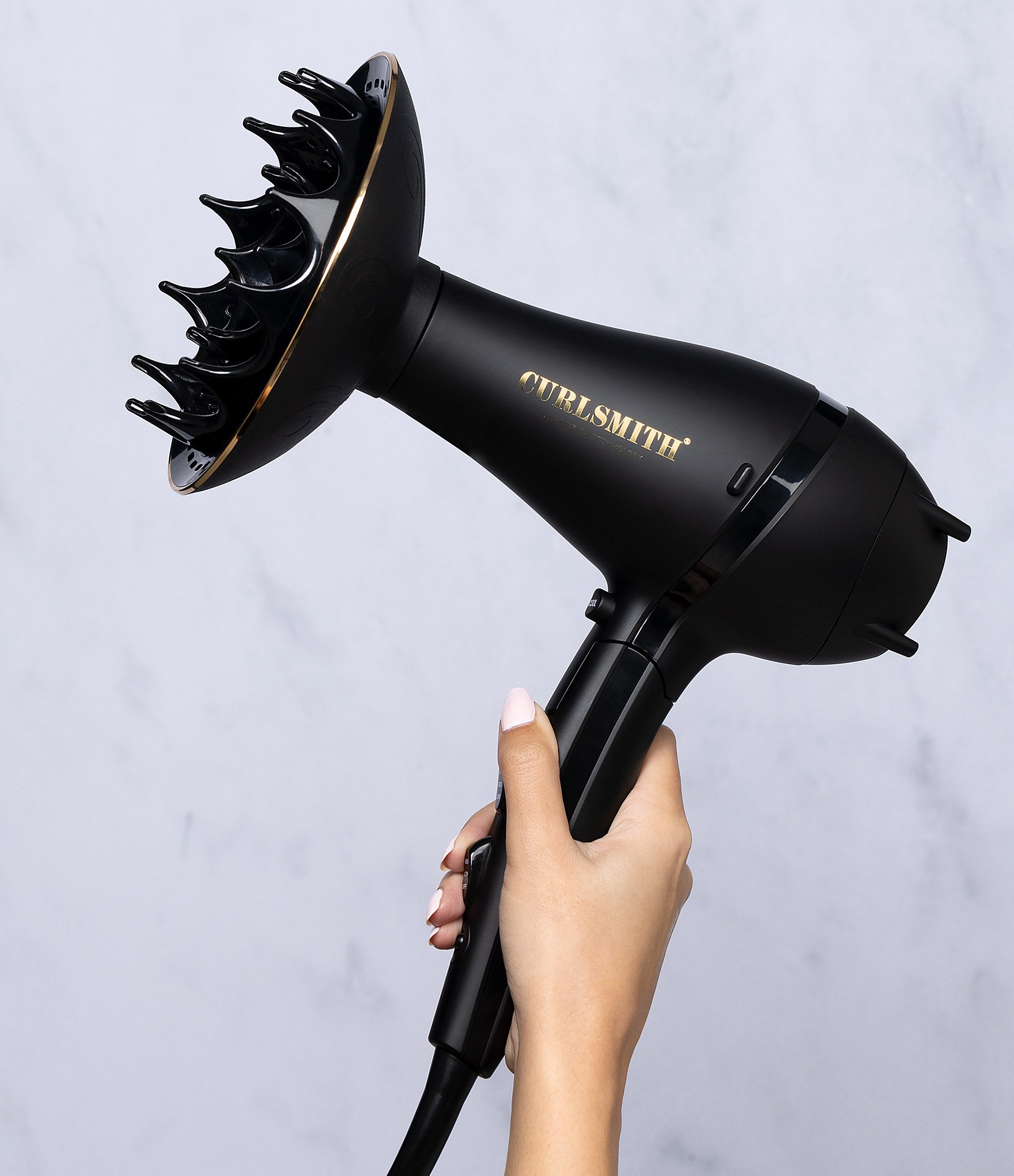 Curlsmith Defrizzion Hair Dryer and XXL Diffuser