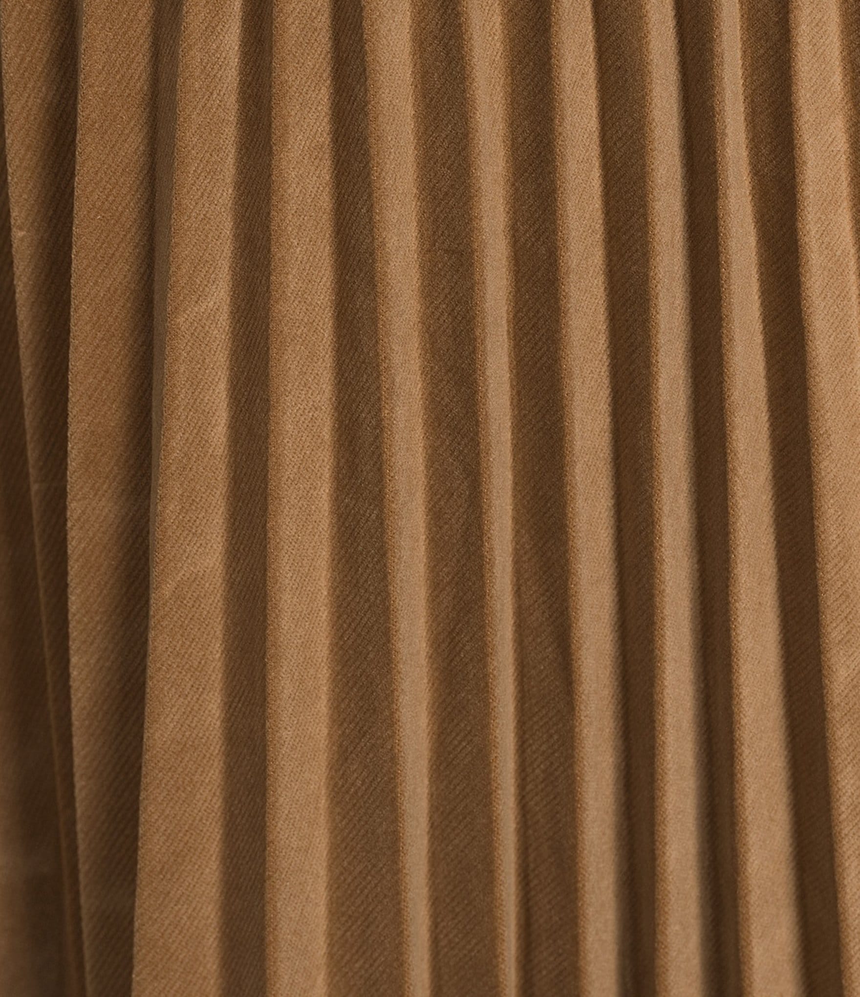 Current Air Corduroy Pleated A-Line Midi Skirt