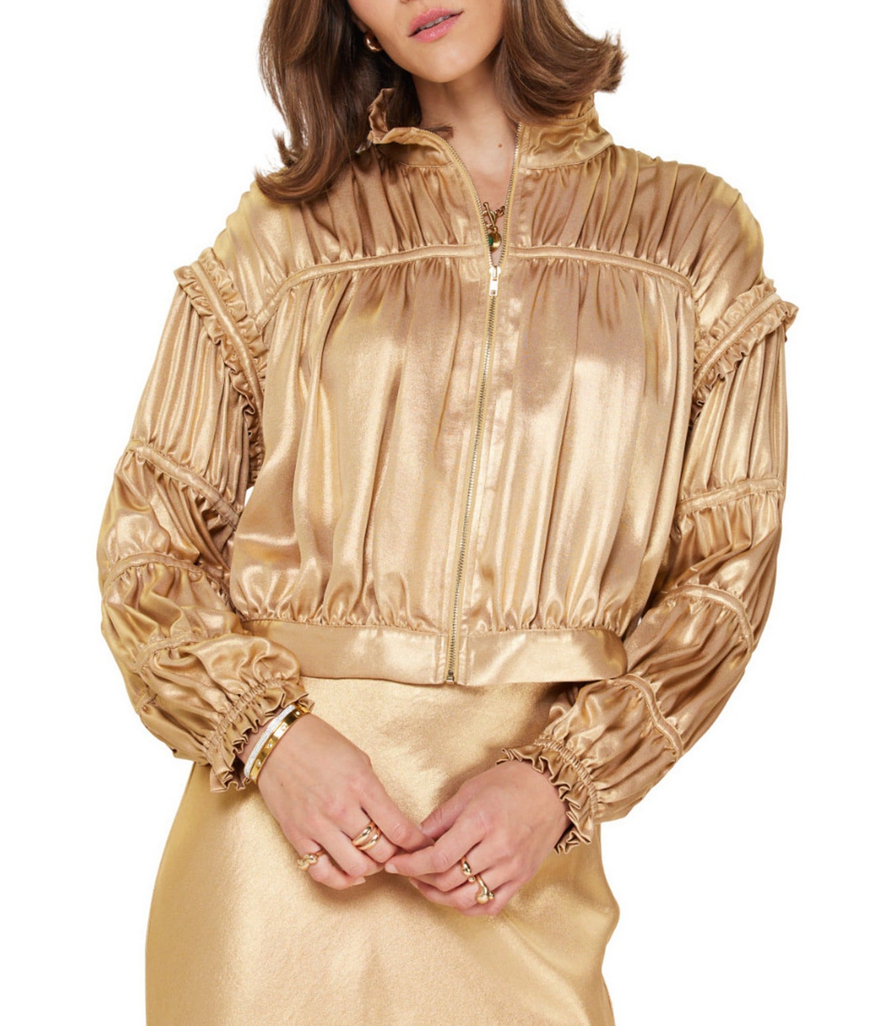 Women's Gold Jackets & Blazers | Dillard's