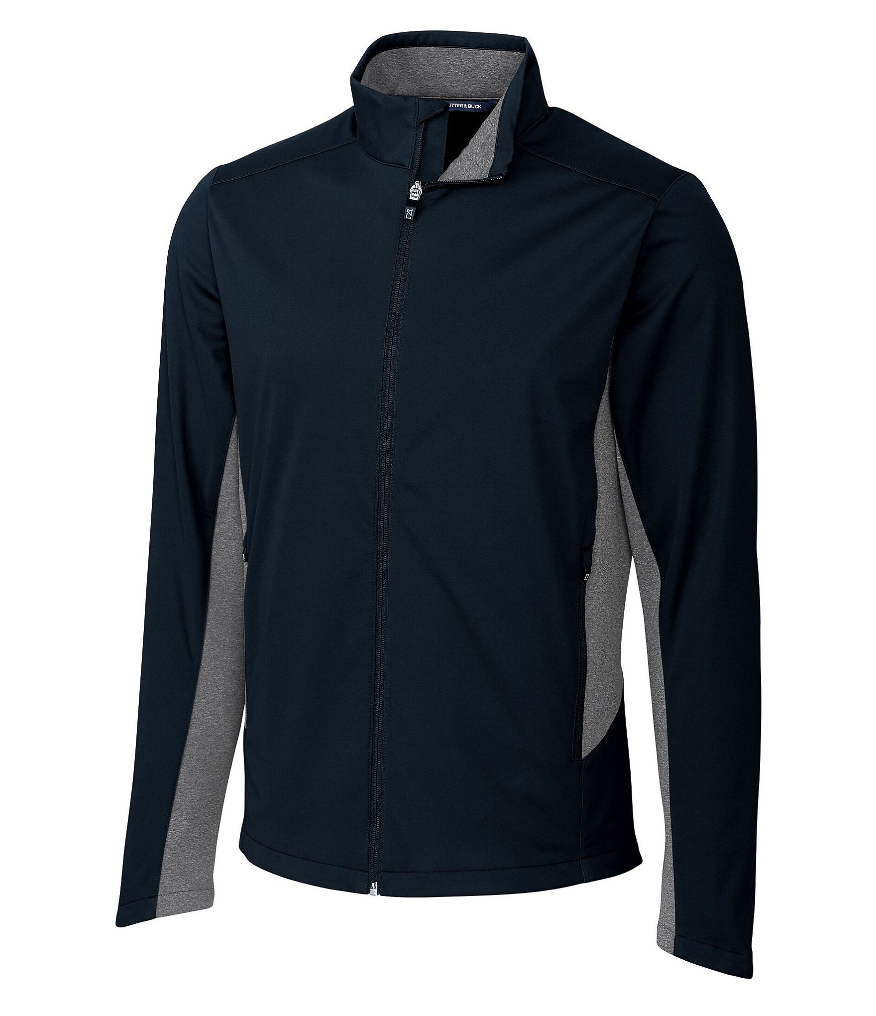 Cutter & Buck Big & Tall Navigate Softshell Full-Zip Jacket