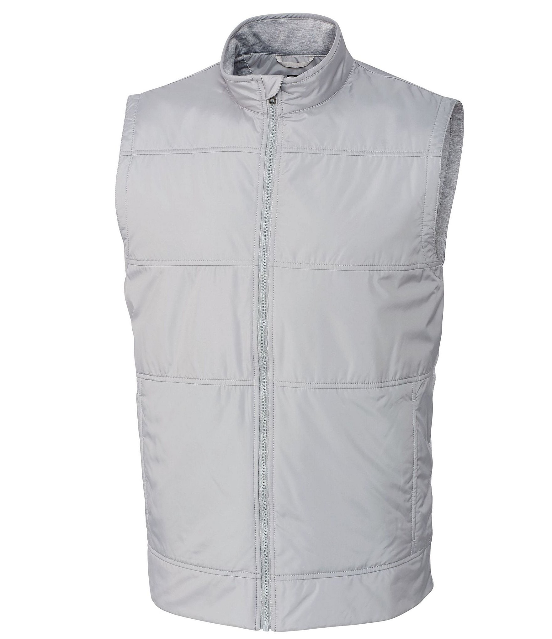 Cutter & Buck Big & Tall Stealth Quilted Performance Stretch Full Zip ...