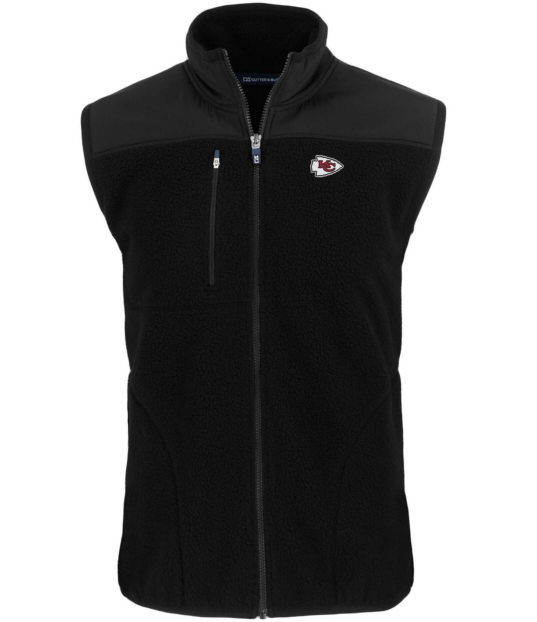 Cutter & Buck NFL AFC Cascade Eco Sherpa Fleece Vest | Dillard's