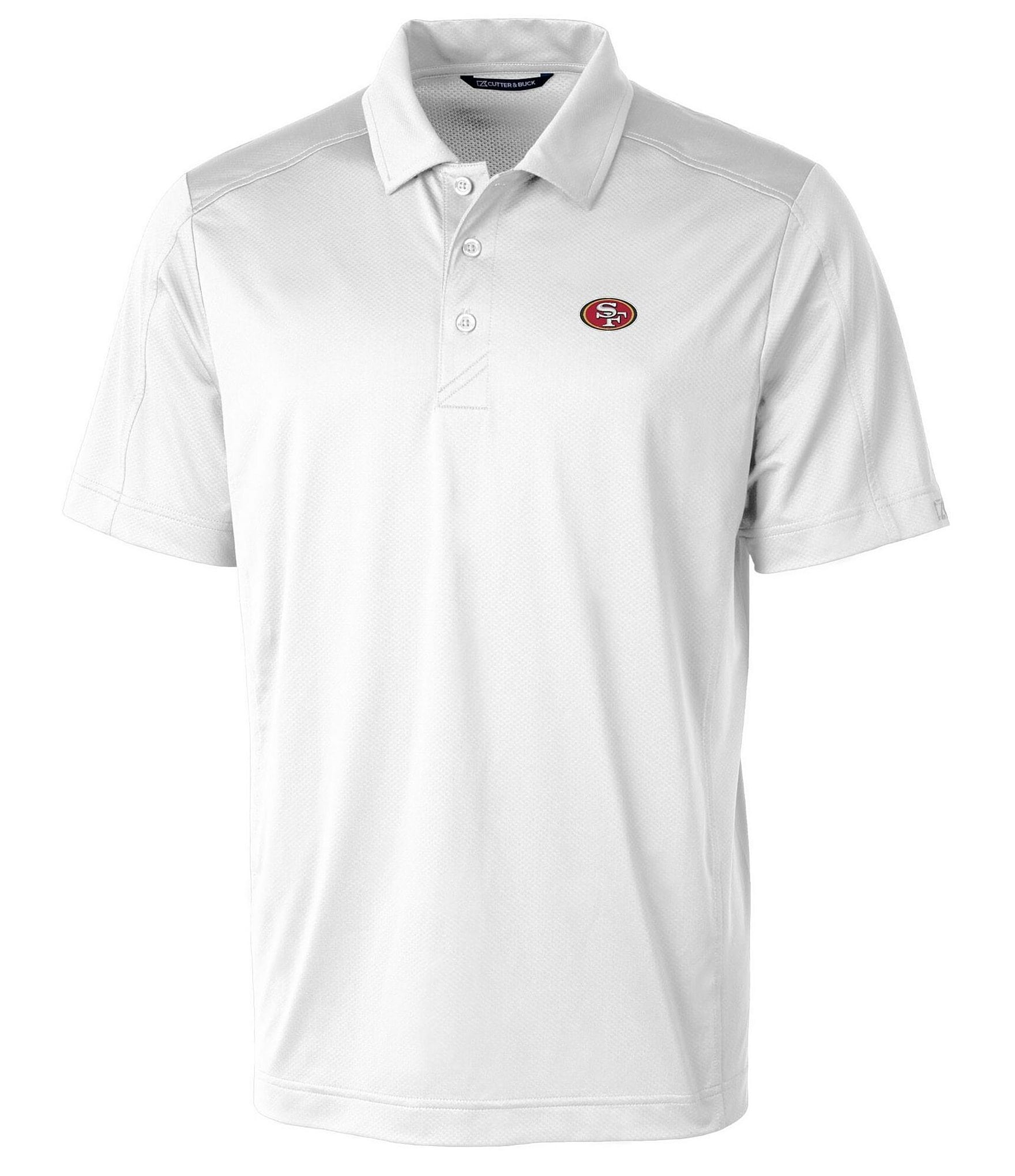 Cutter & Buck NFL NFC Prospect Textured Stretch Short Sleeve Polo Shirt