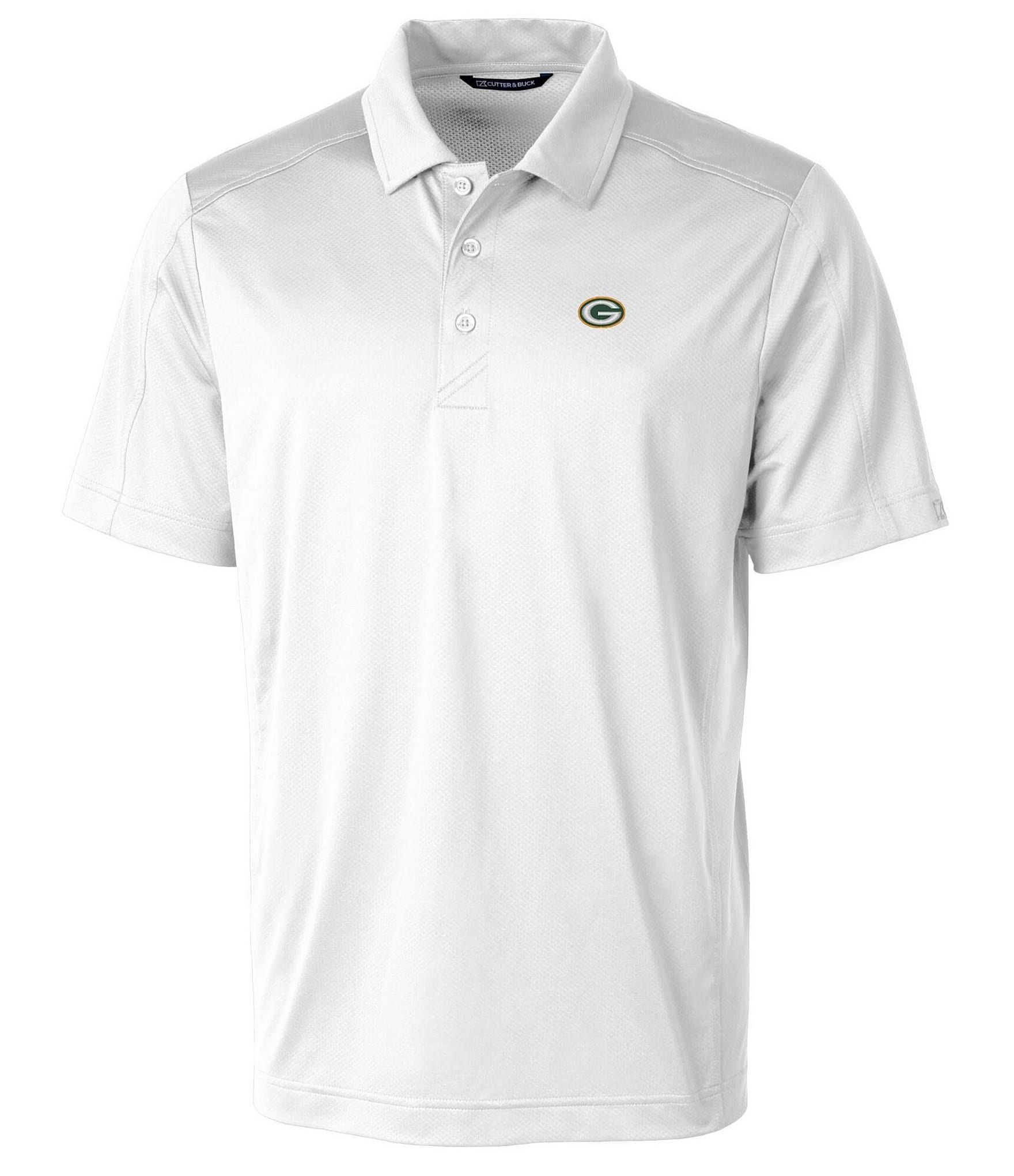 Cutter & Buck NFL NFC Prospect Textured Stretch Short Sleeve Polo Shirt