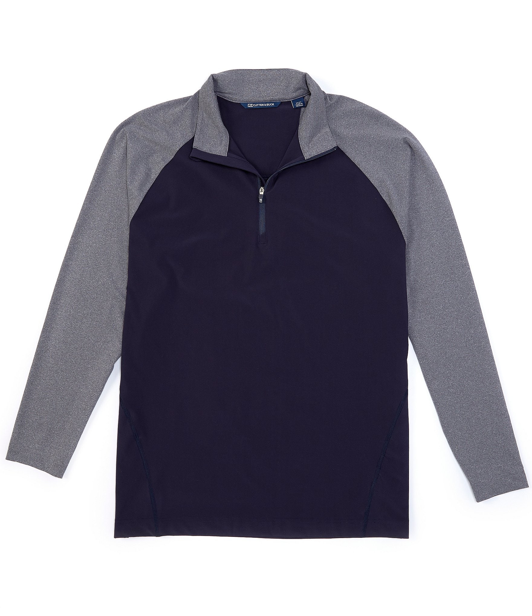 Cutter & Buck Response Hybrid Half-Zip Long-Sleeve Pullover