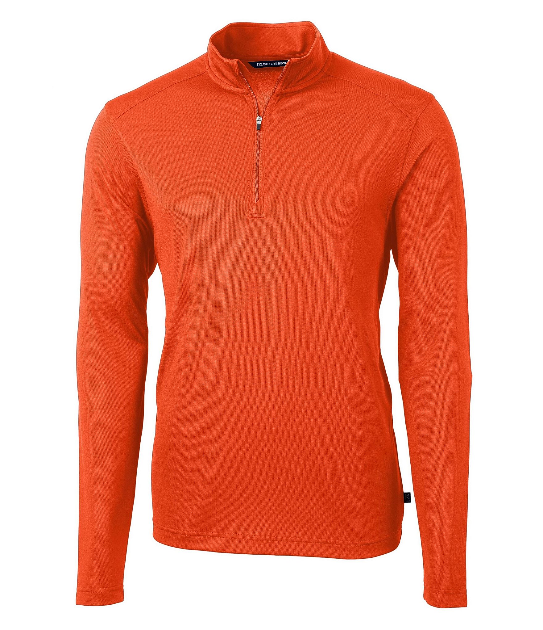 Cutter & Buck Virtue Eco Pique Long-Sleeve Quarter-Zip Pullover