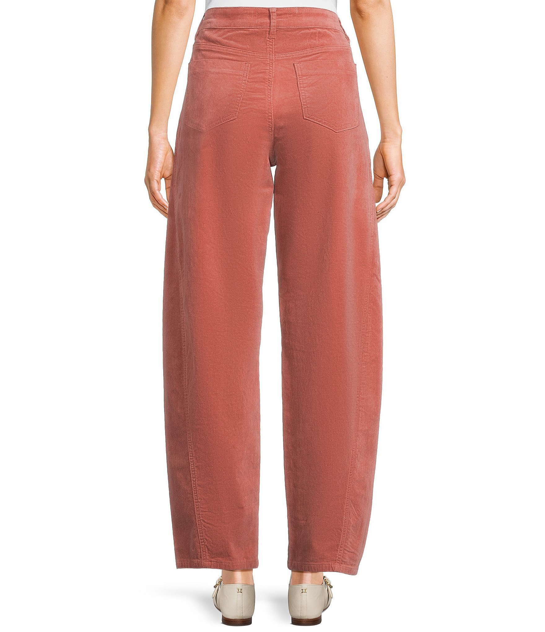 C&V Chelsea & Violet Barrel Corduroy Jeans