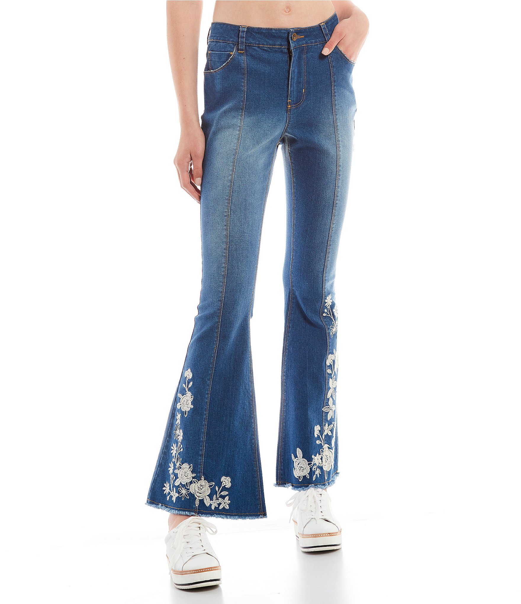 524 skinny flare jeans