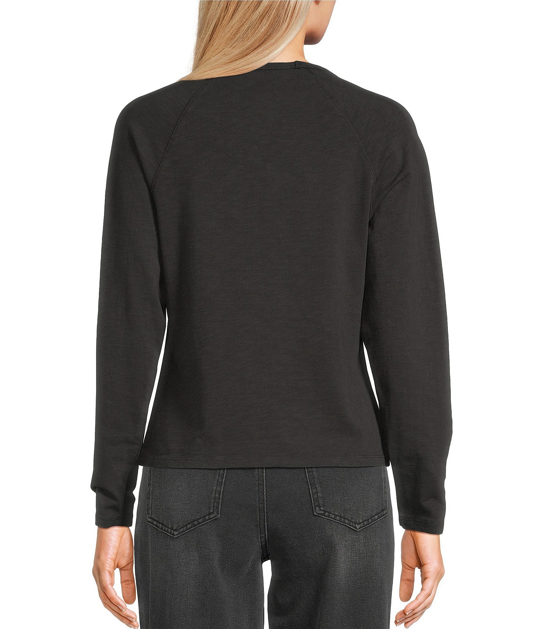 C&V Chelsea & Violet Raglan Sleeve Top