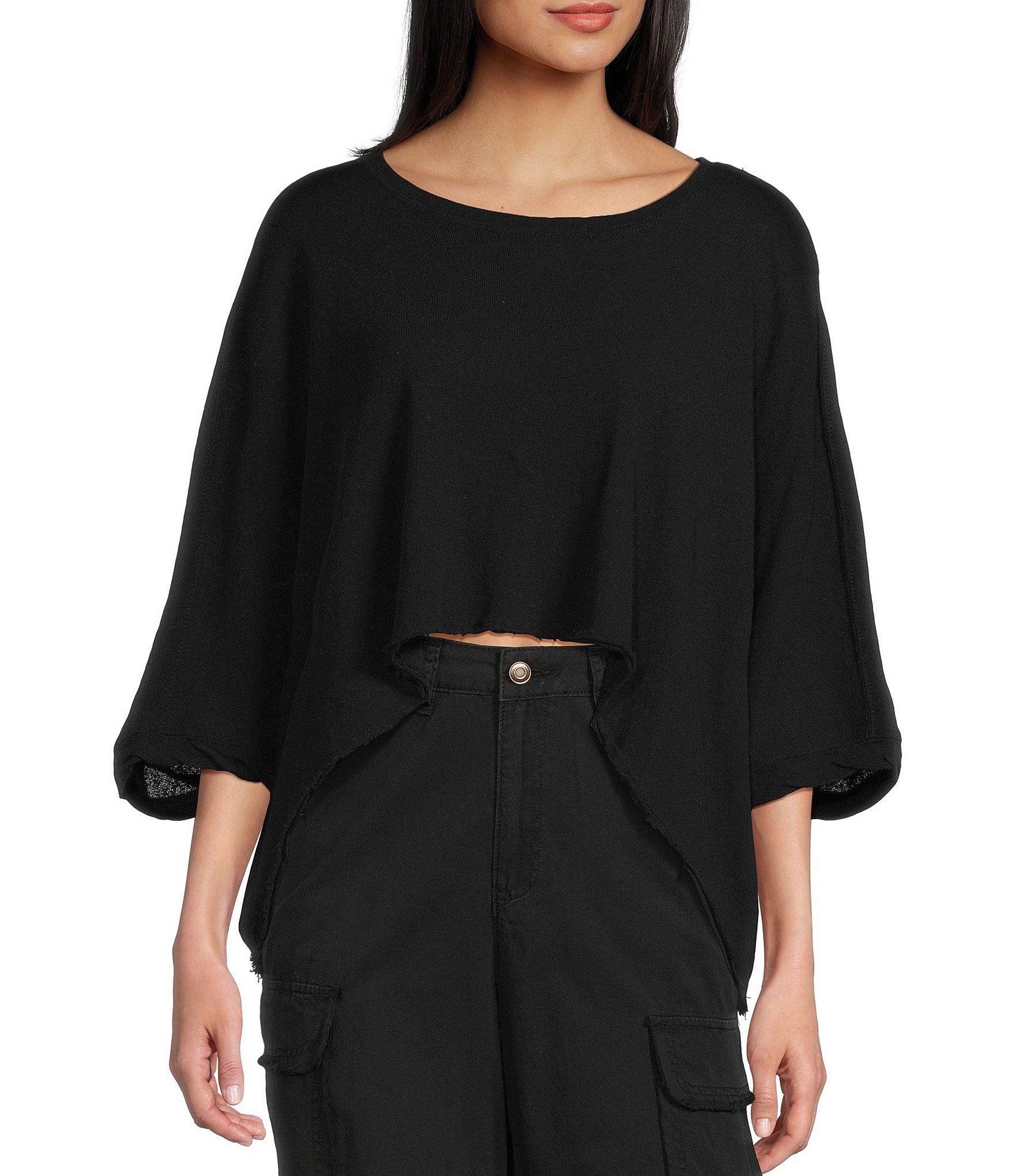C&V Chelsea & Violet Short Sleeve Dolman T-Shirt