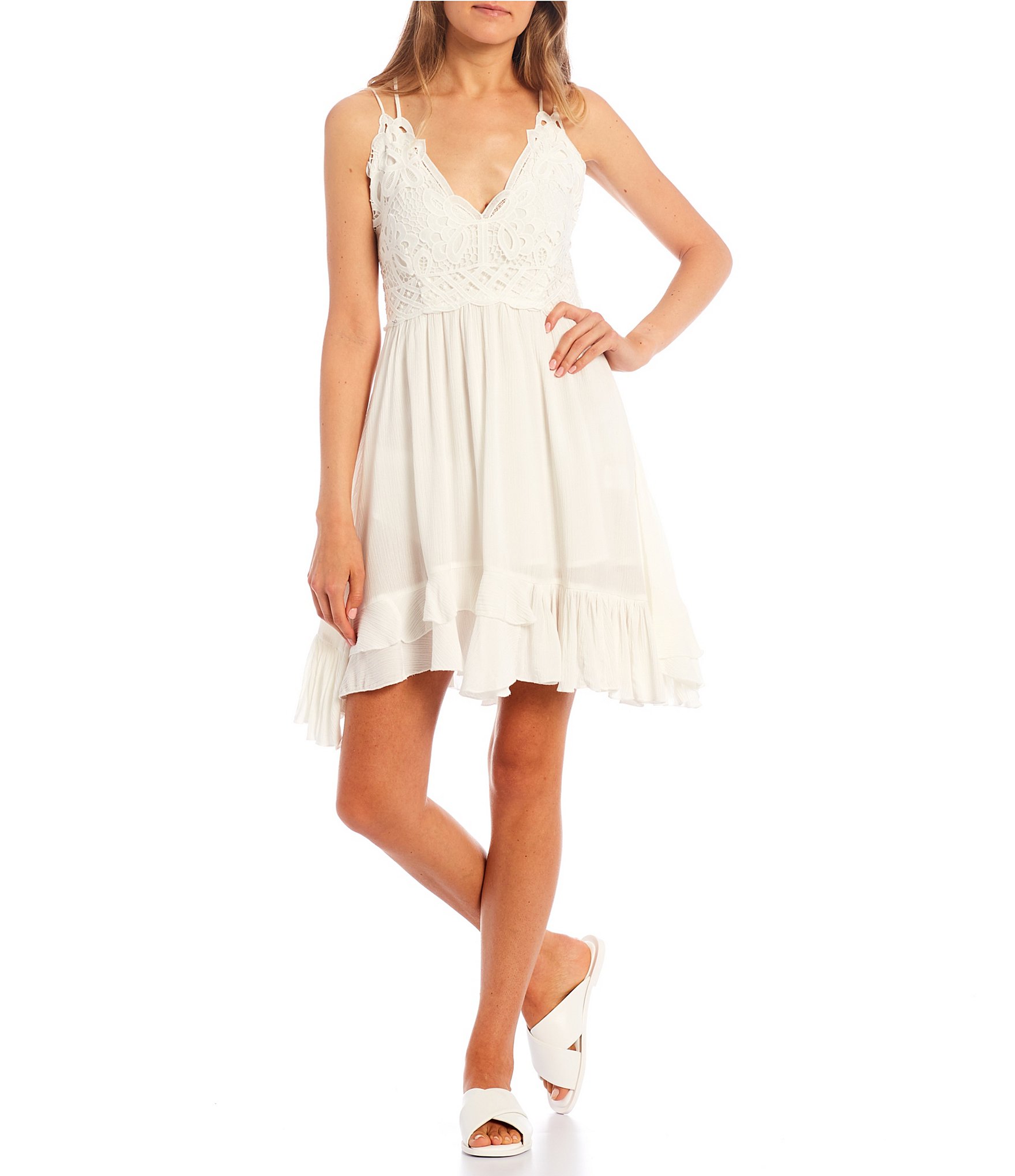 white dresses for teens