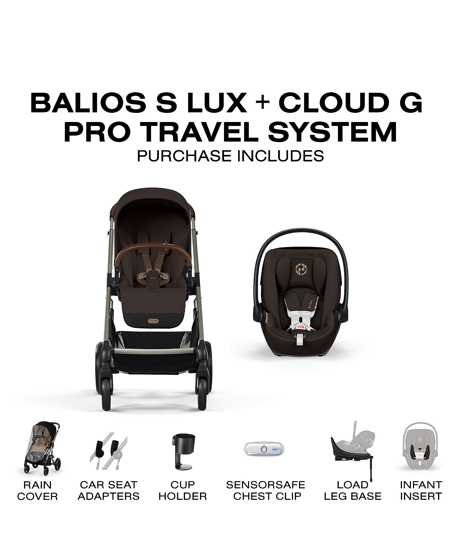 Cybex Balios S Lux + Cloud G Pro Travel System